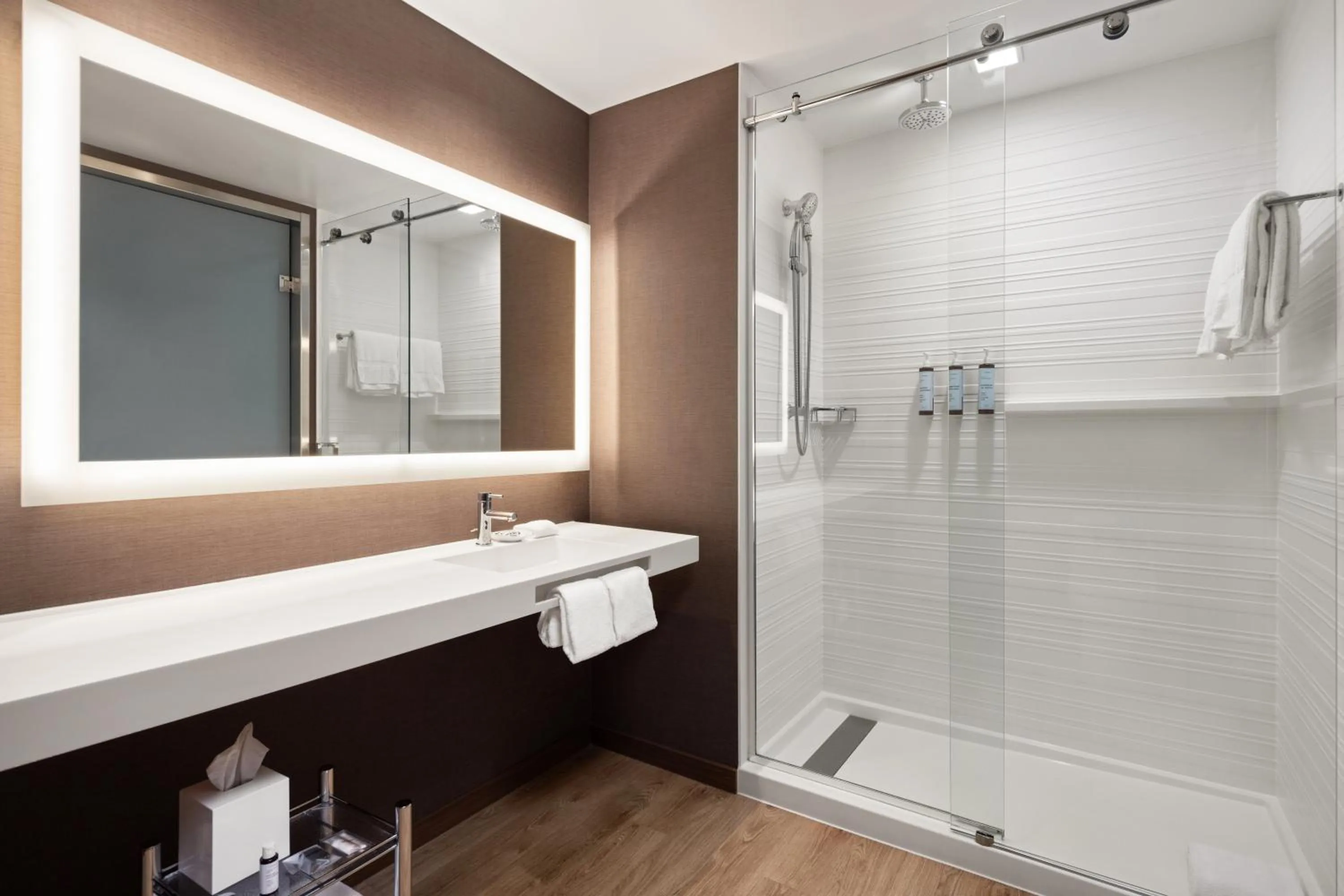 Shower in AC Hotel by Marriott Minneapolis West End