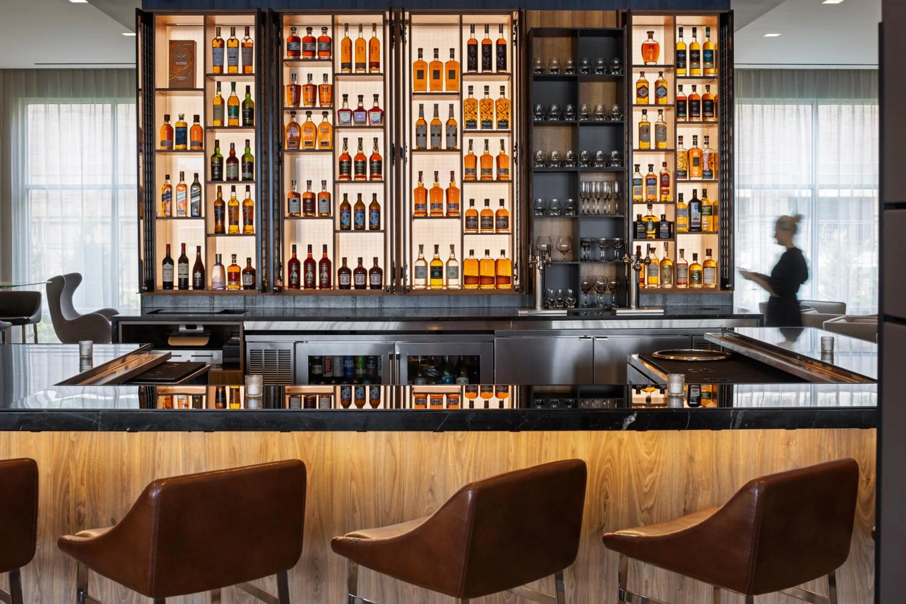 Lounge or bar in AC Hotel by Marriott Minneapolis West End