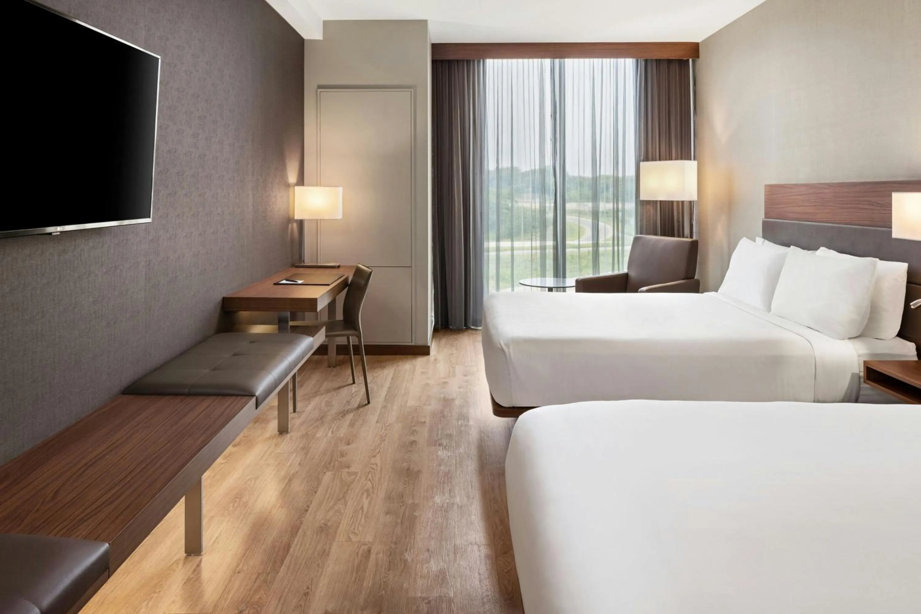 Photo of the whole room, Bed in AC Hotel by Marriott Minneapolis West End