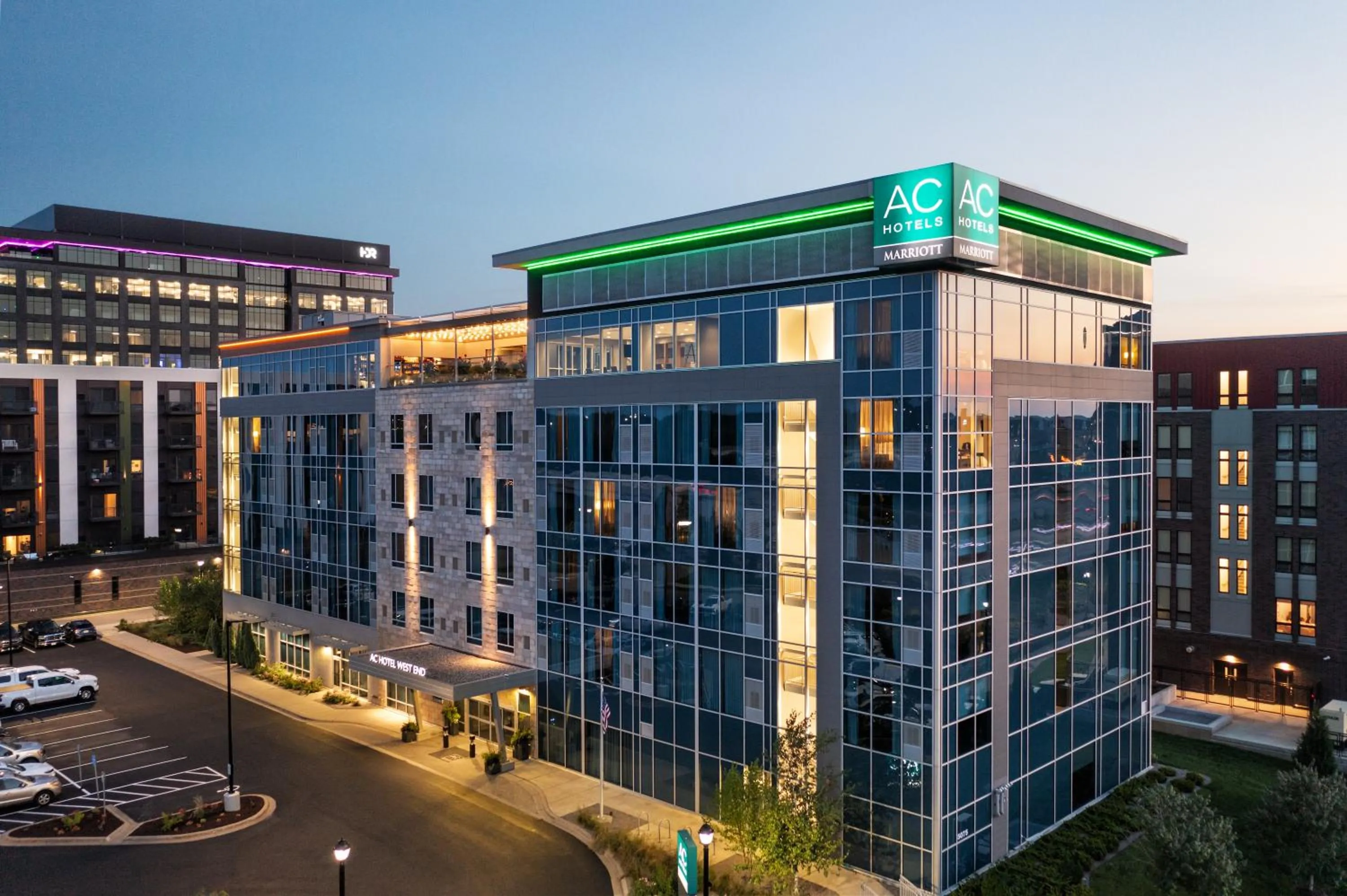 Property building in AC Hotel by Marriott Minneapolis West End