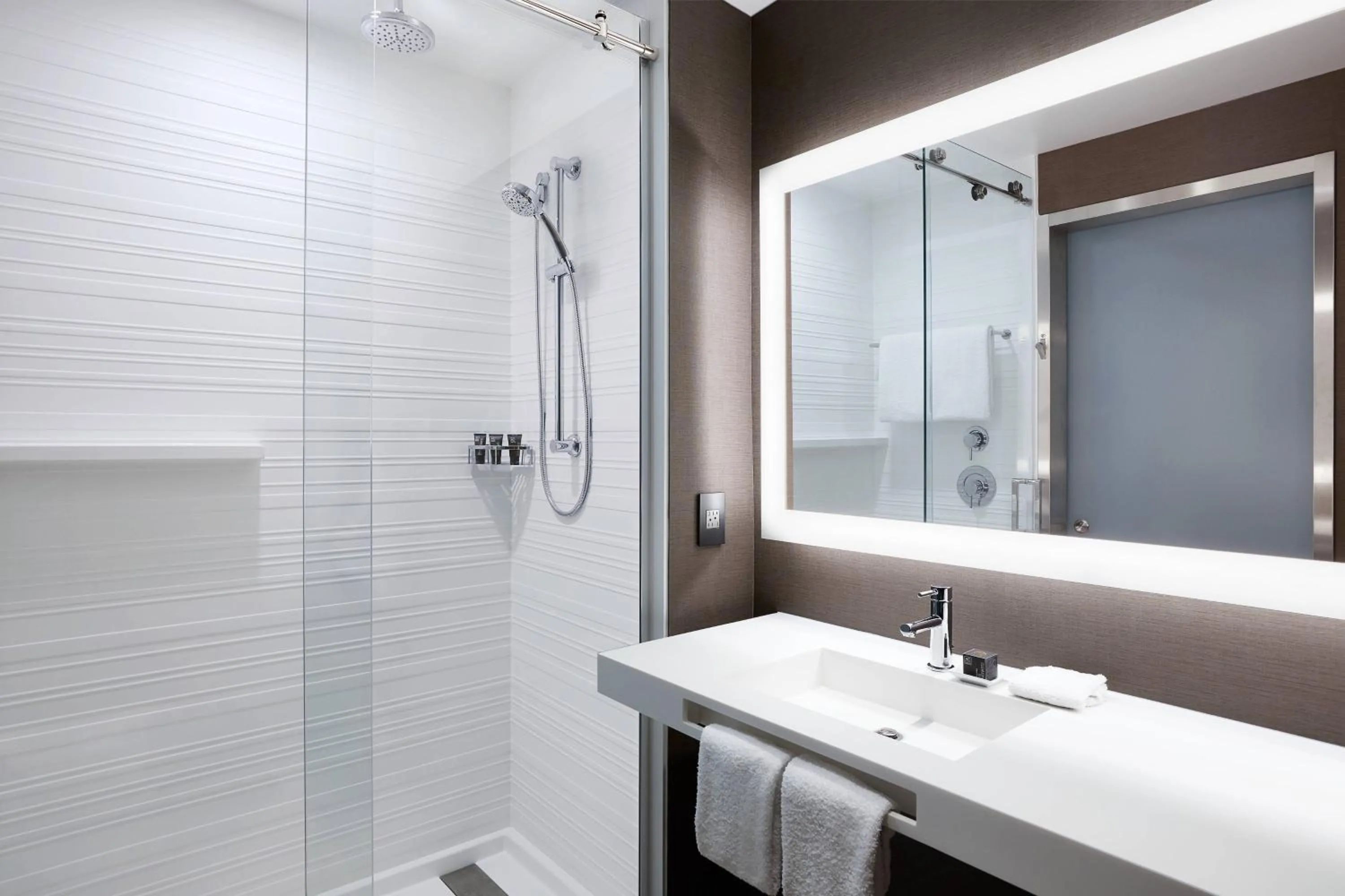 Bathroom in AC Hotel by Marriott Minneapolis West End