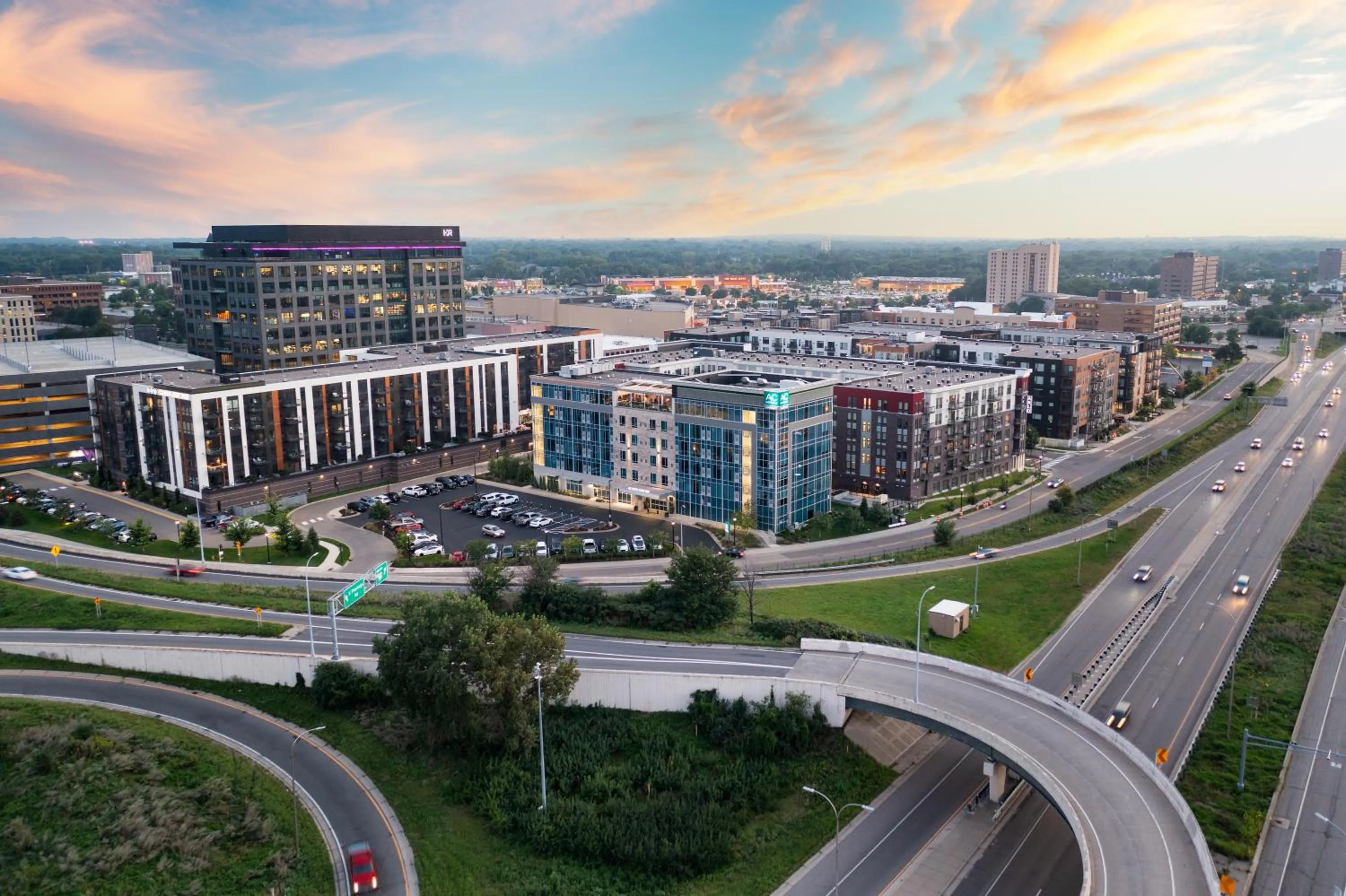Property building in AC Hotel by Marriott Minneapolis West End