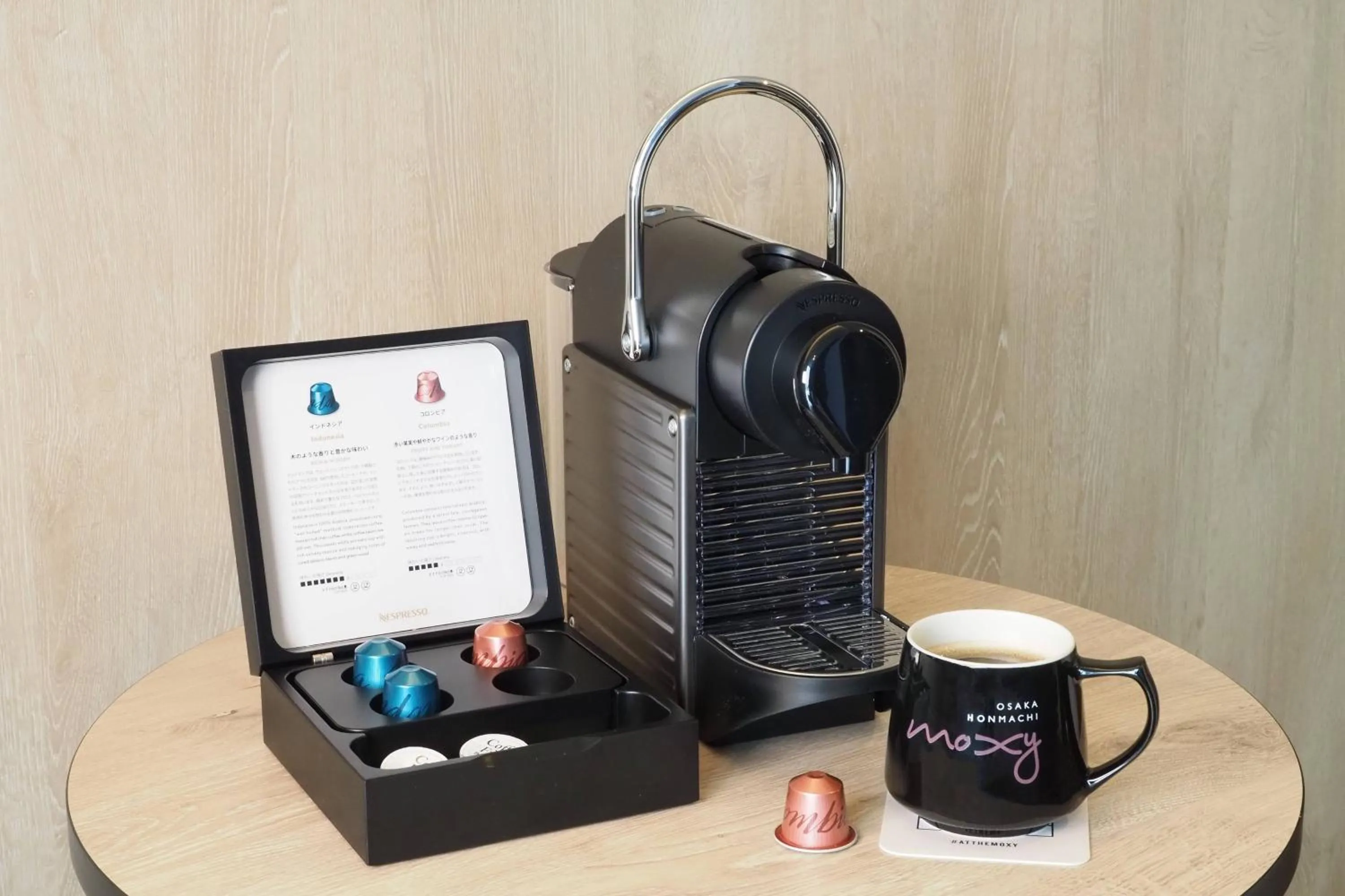 Photo of the whole room in MOXY Osaka Honmachi