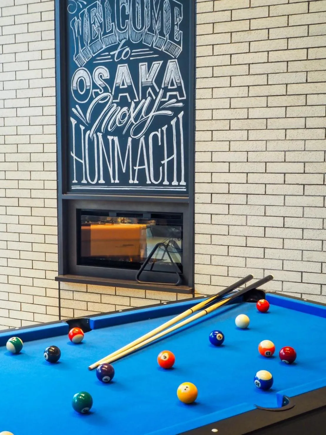 Billiard in MOXY Osaka Honmachi