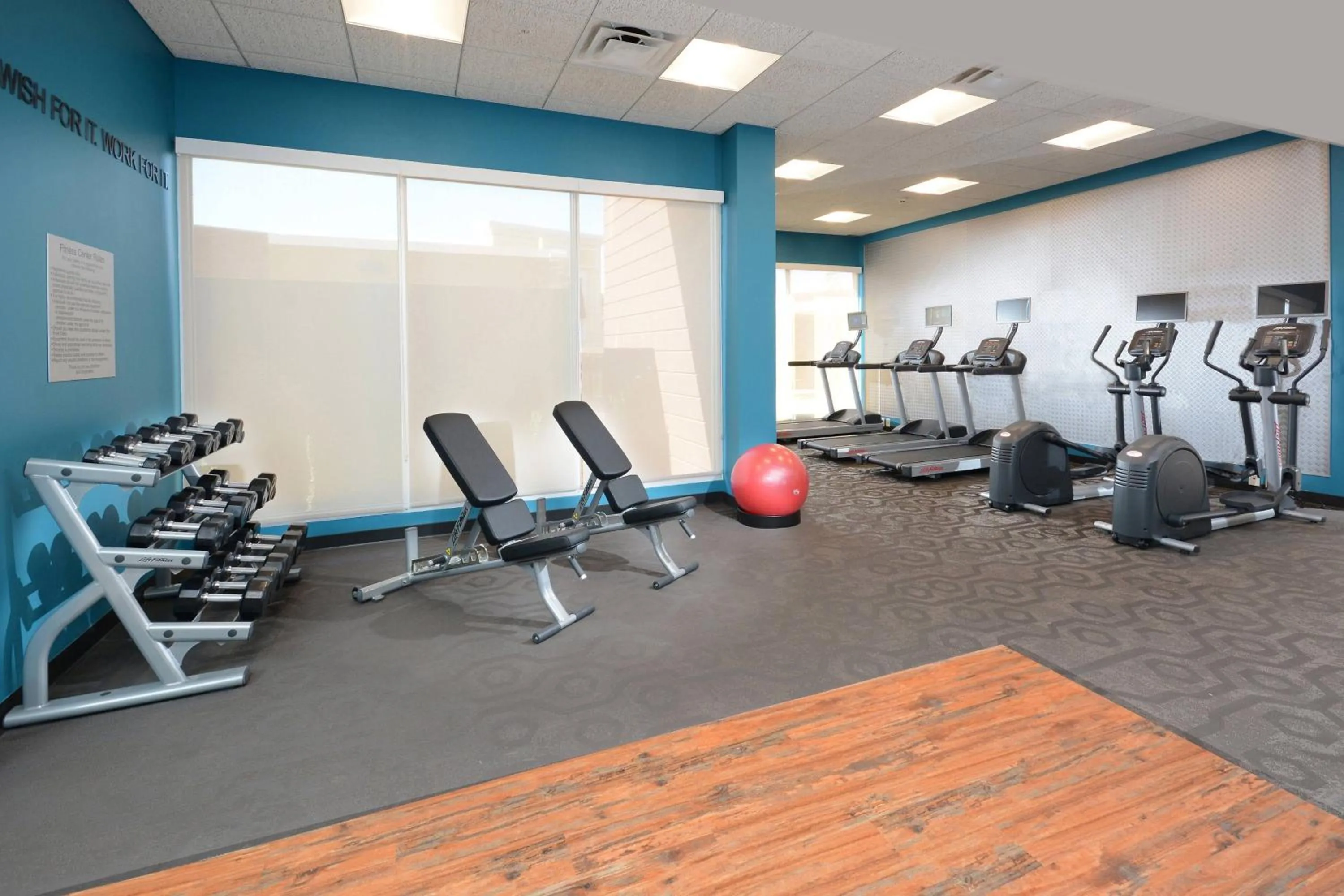Fitness centre/facilities in Fairfield Inn & Suites by Marriott Raleigh Capital Blvd./I-540