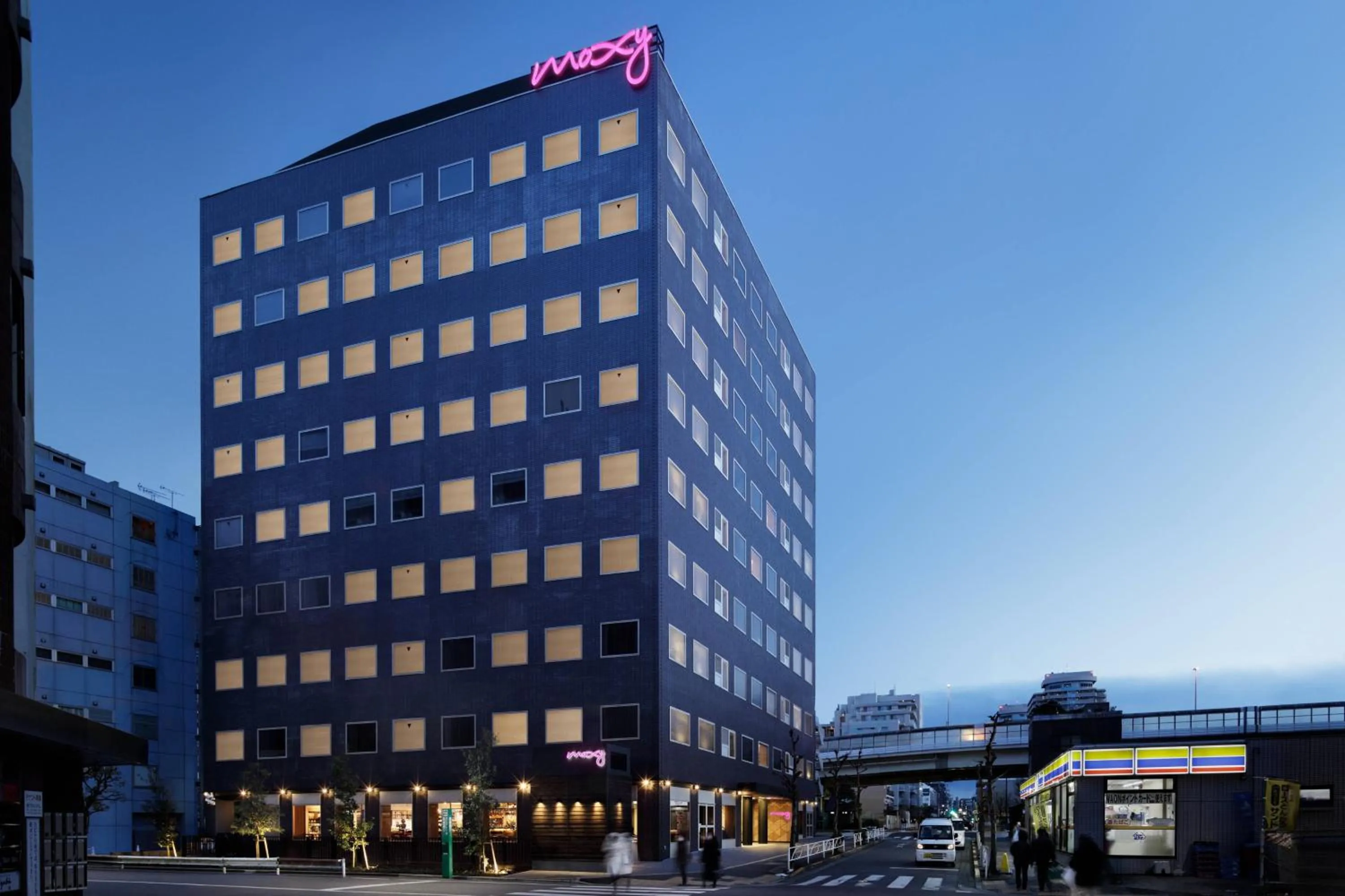 Property building in MOXY Tokyo Kinshicho