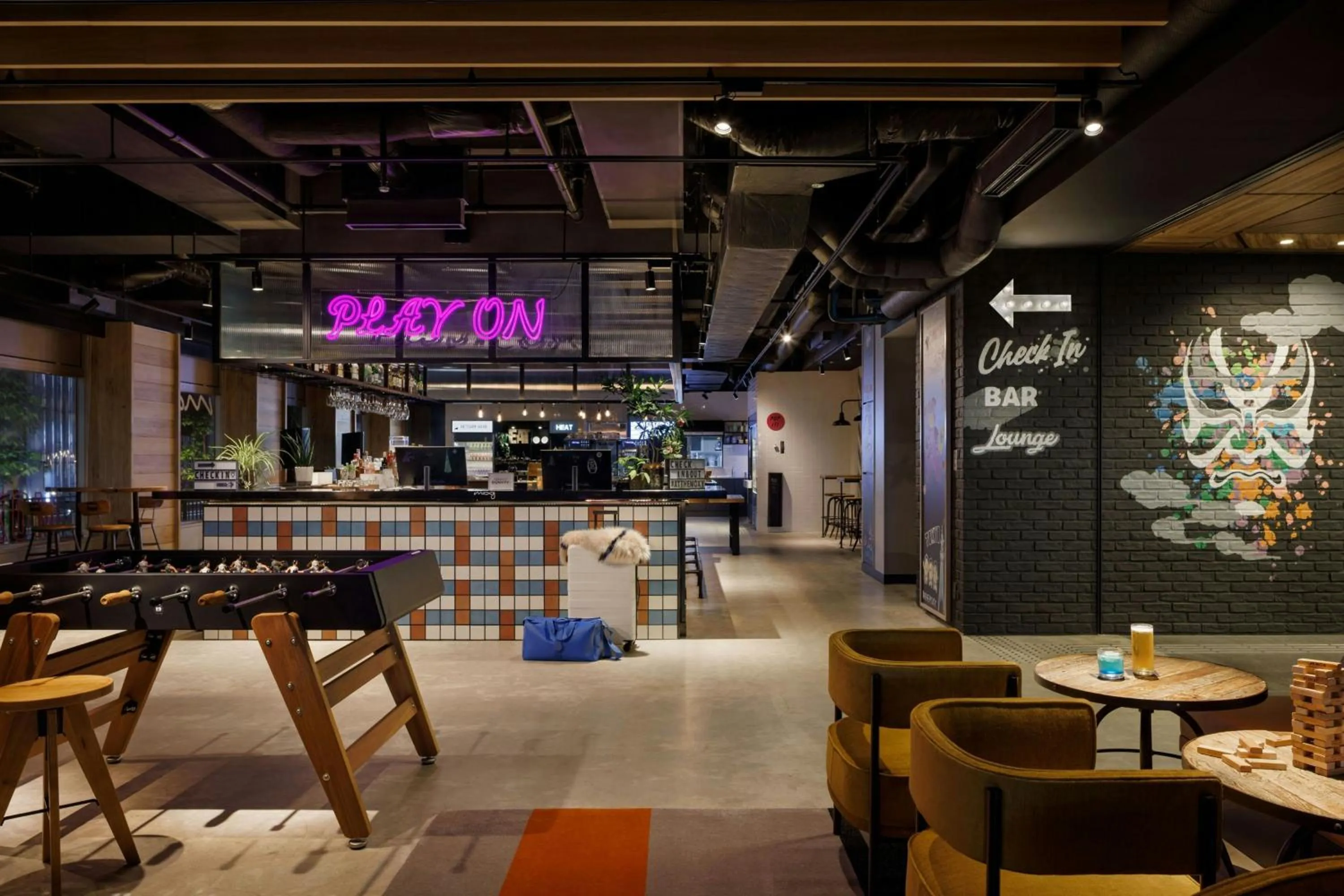 Lobby or reception in MOXY Tokyo Kinshicho