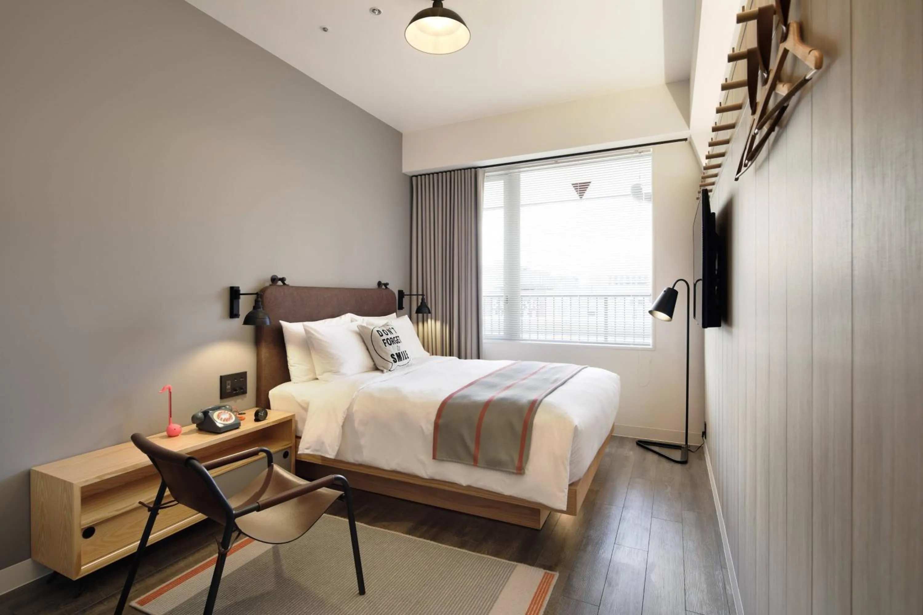 Photo of the whole room, Bed in MOXY Tokyo Kinshicho