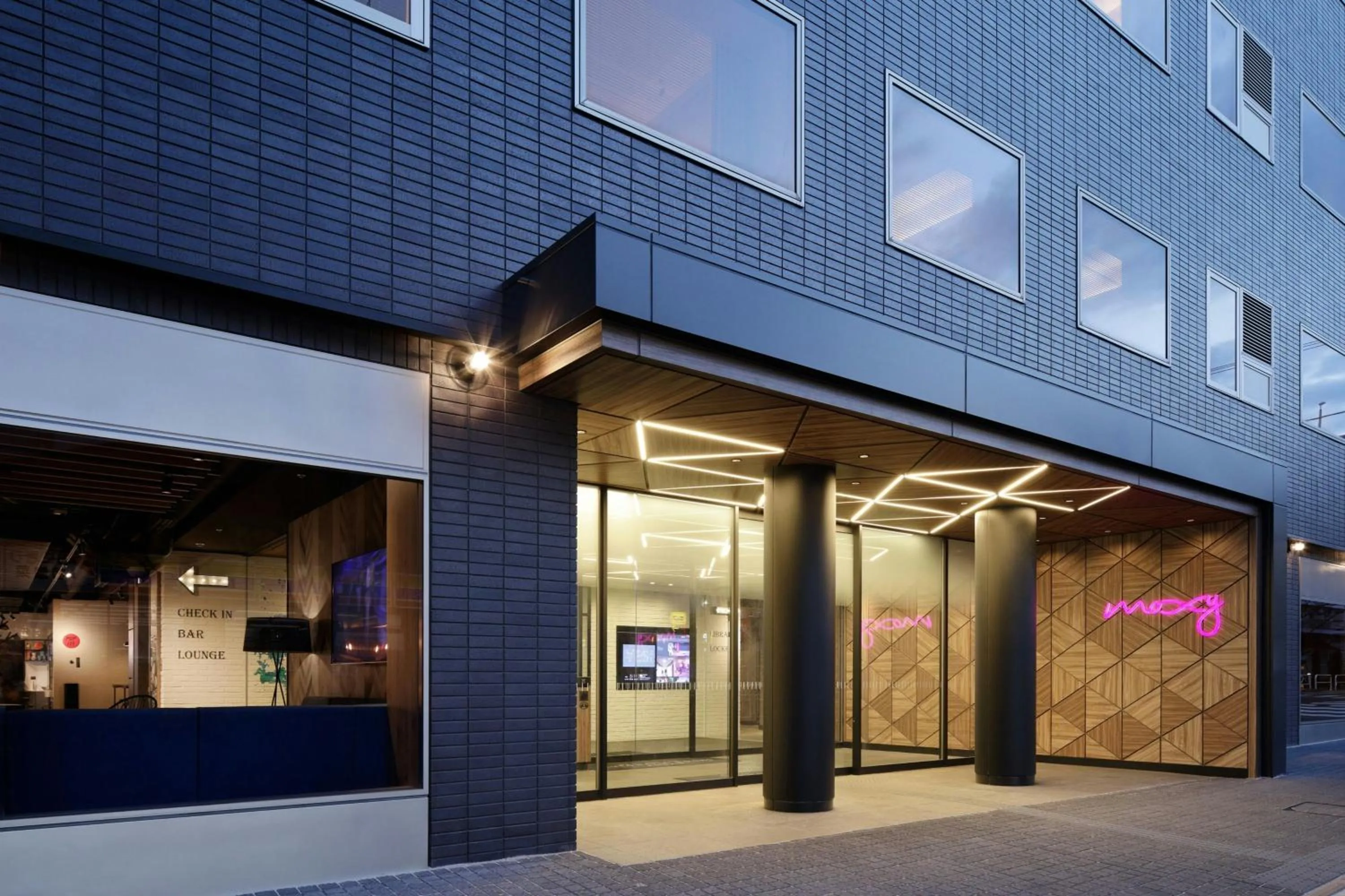 Property building in MOXY Tokyo Kinshicho