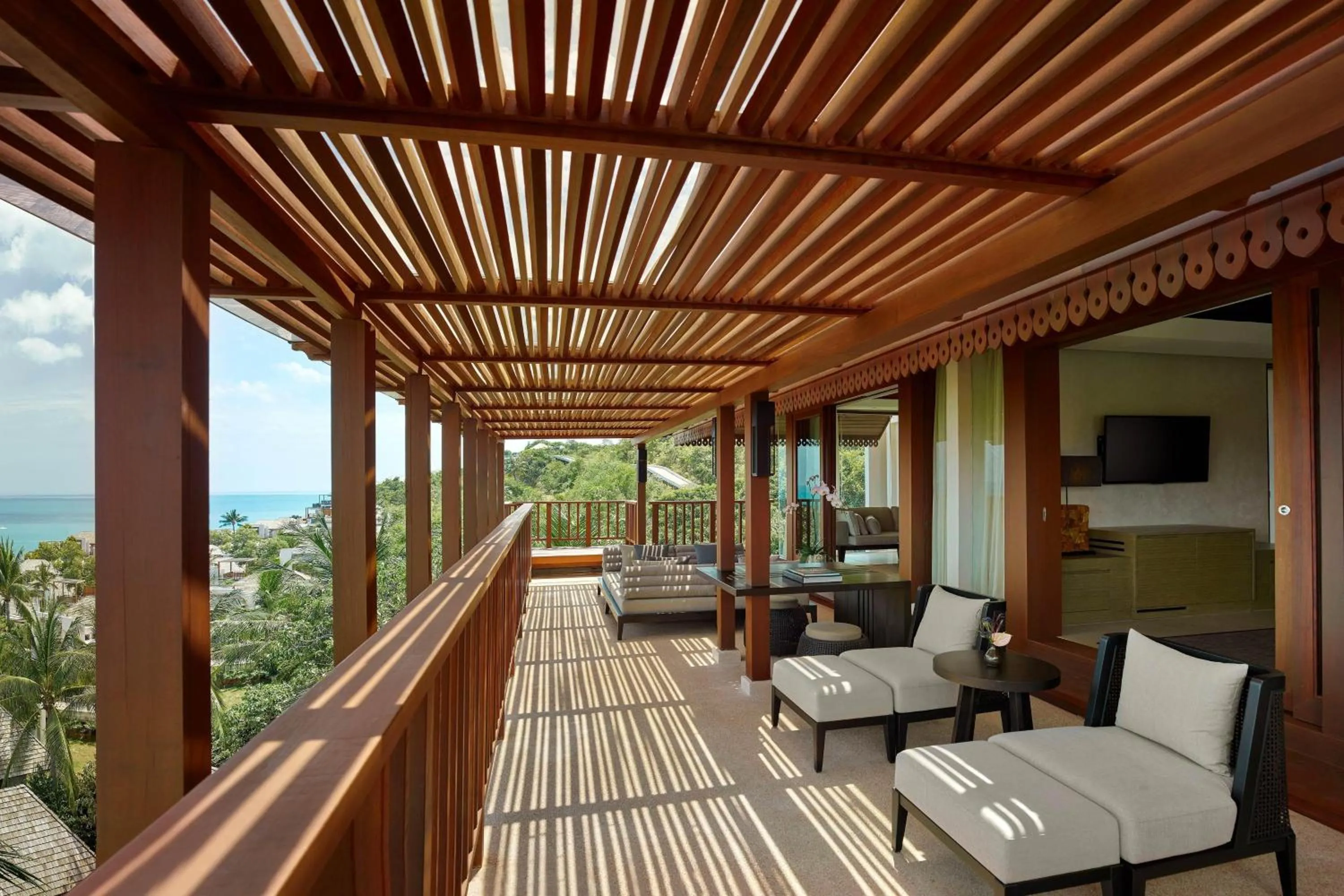 Bedroom in The Ritz-Carlton, Koh Samui