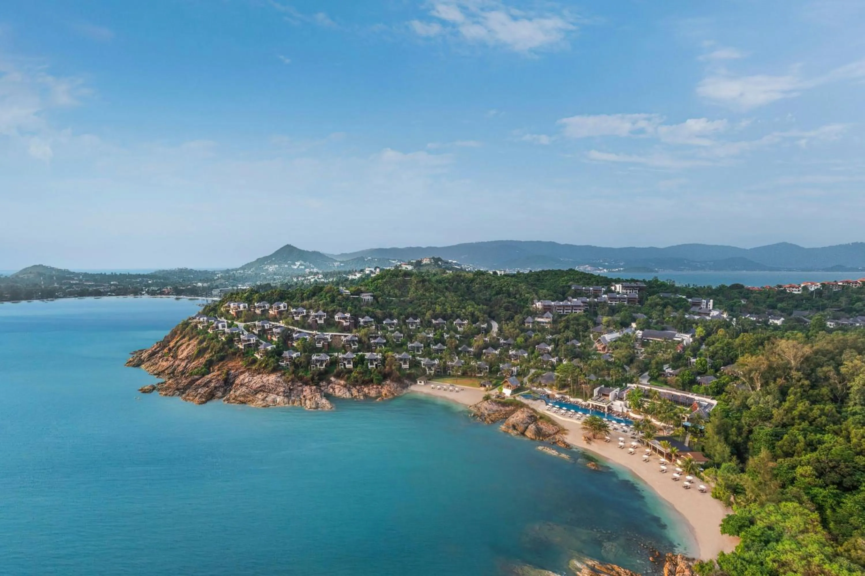 Bird's eye view in The Ritz-Carlton, Koh Samui