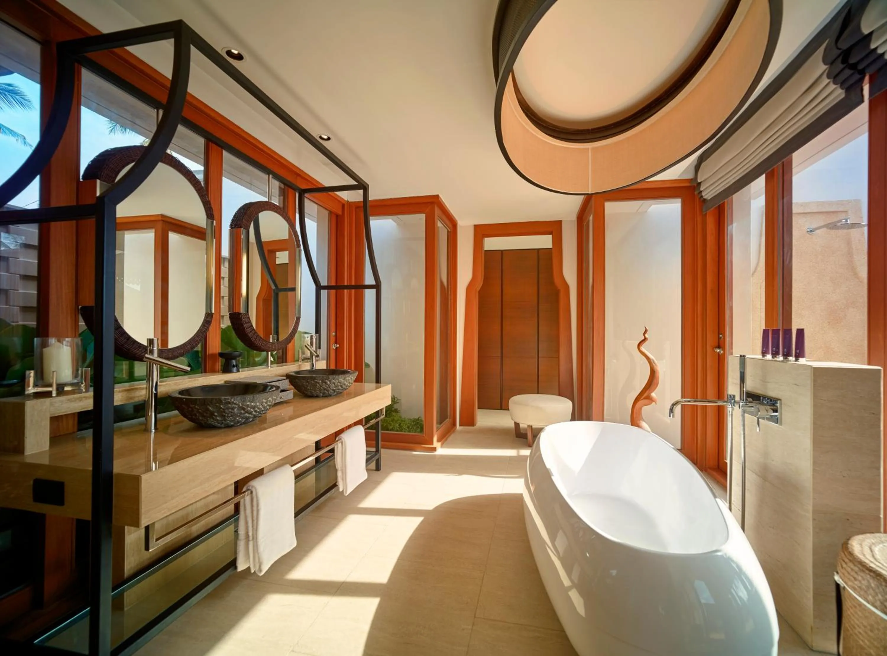 Bathroom in The Ritz-Carlton, Koh Samui