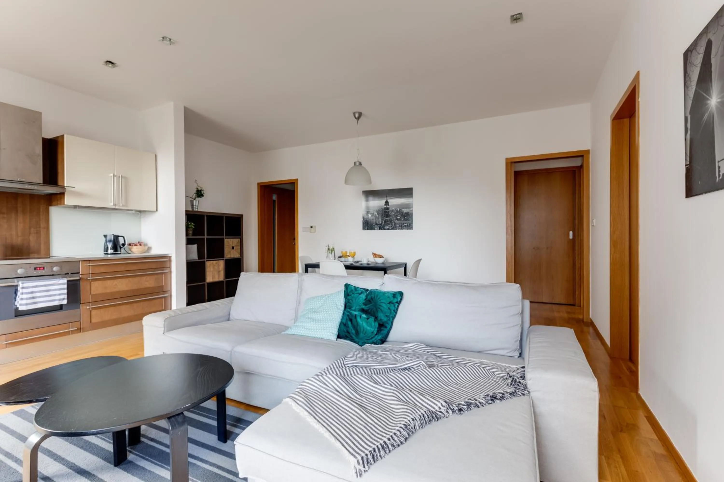 Living room in Teichmann Premium Apartments