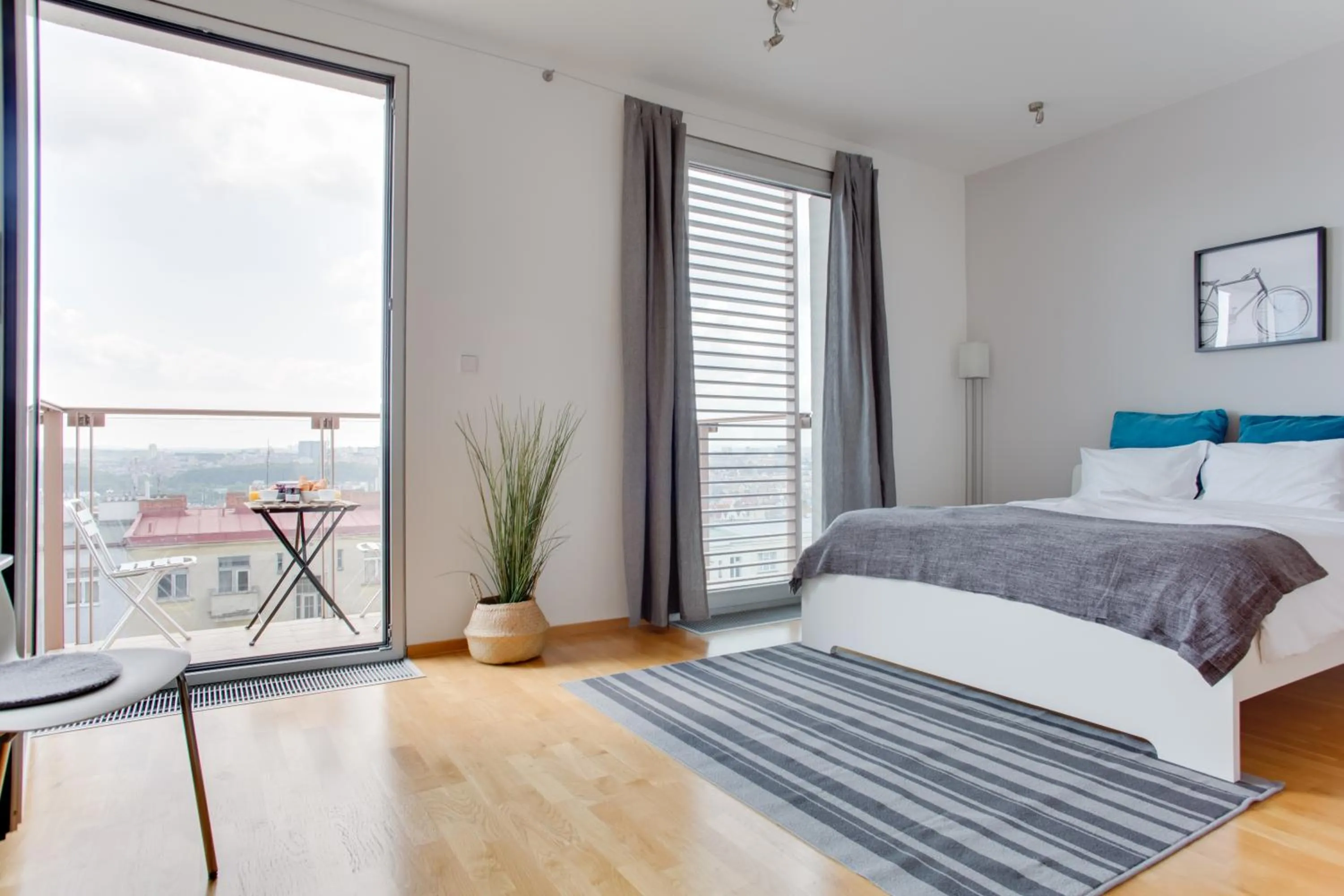 Bedroom, Bed in Teichmann Premium Apartments