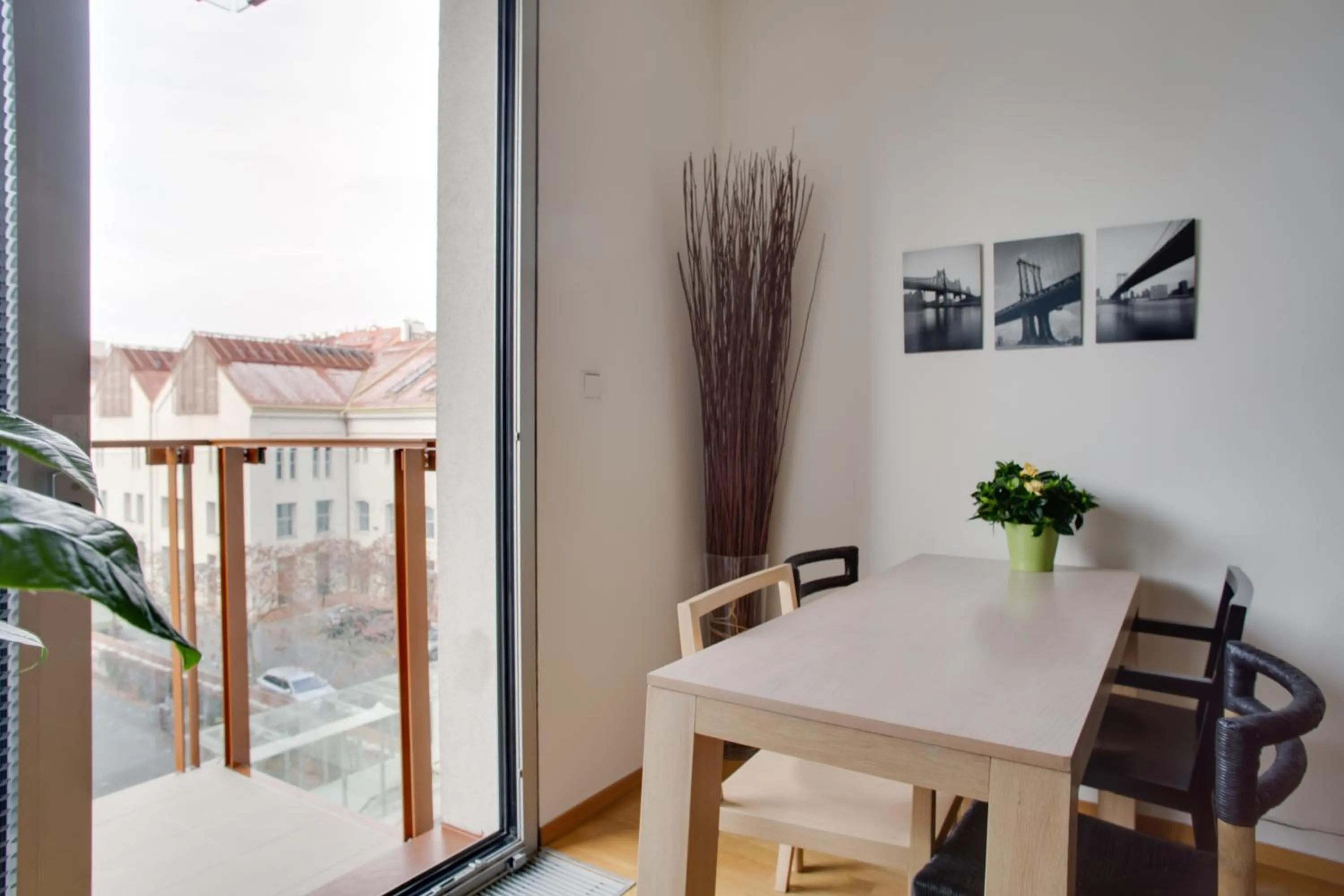 Seating area in Teichmann Premium Apartments