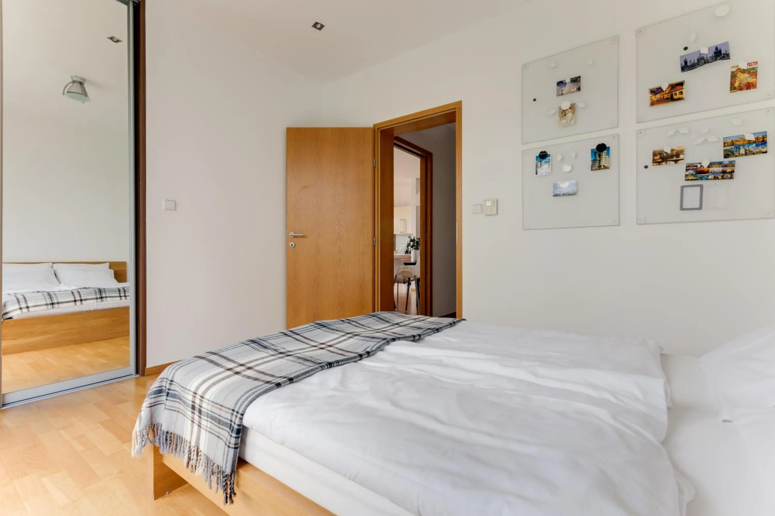 Bed in Teichmann Premium Apartments