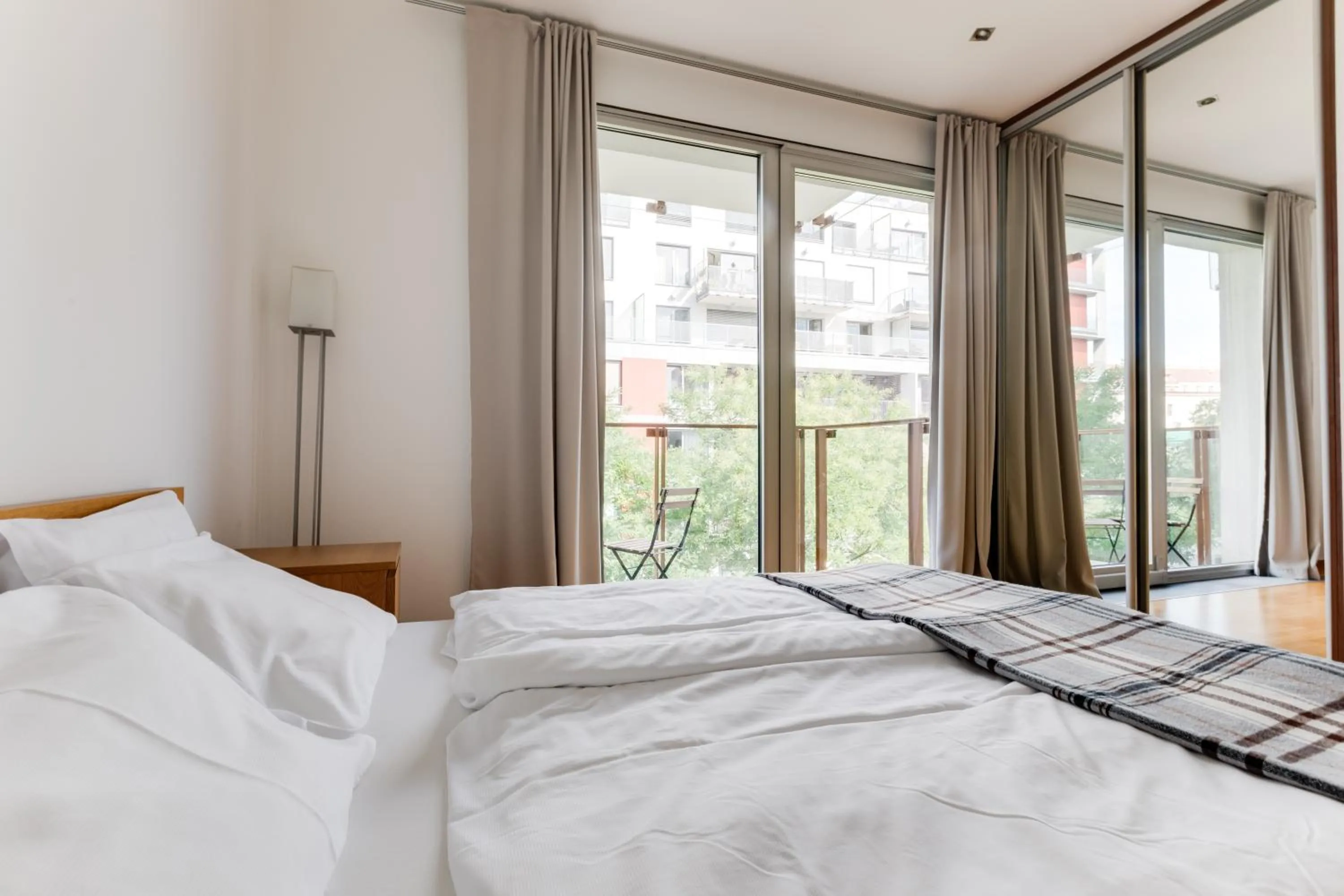 Bed in Teichmann Premium Apartments