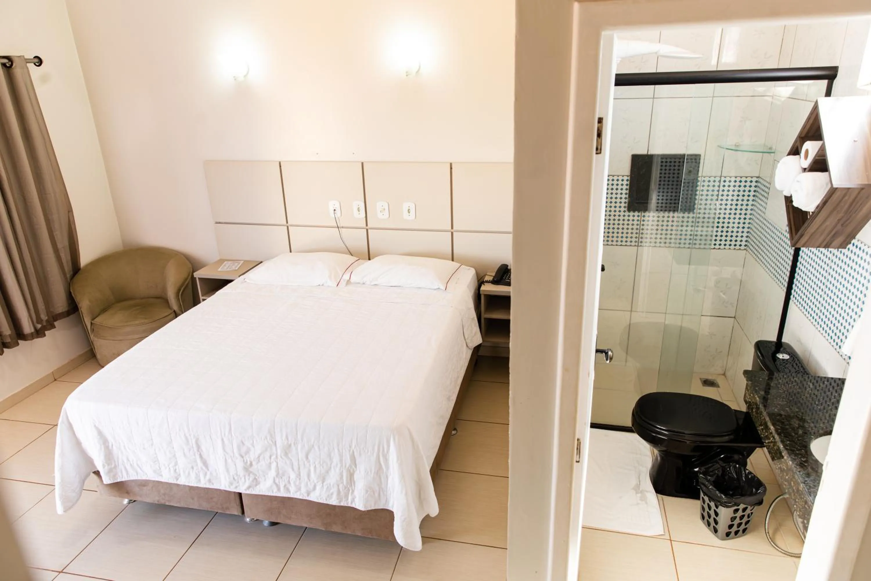 Bed in Pôr do Sol Hotel