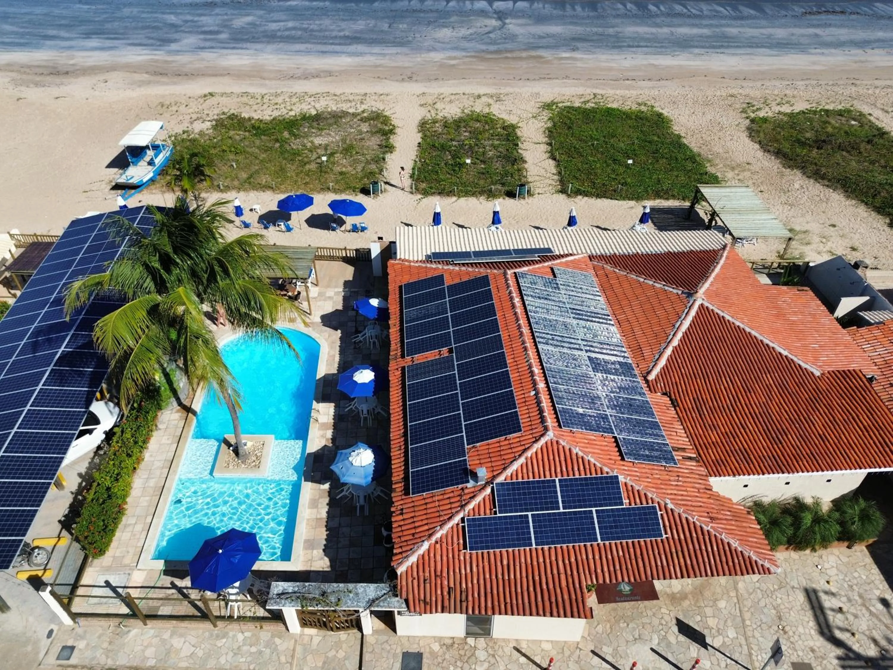 Bird's eye view in Pousada Shalom Beach