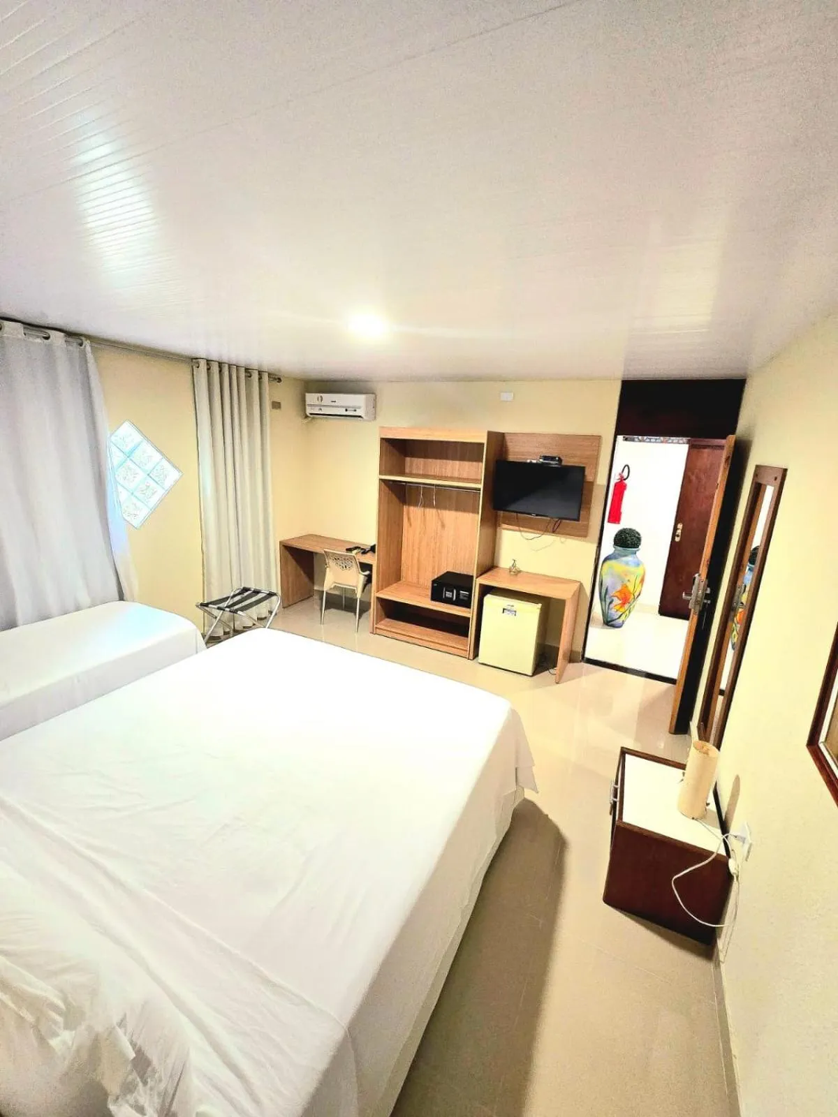 Photo of the whole room, Bed in Pousada Shalom Beach