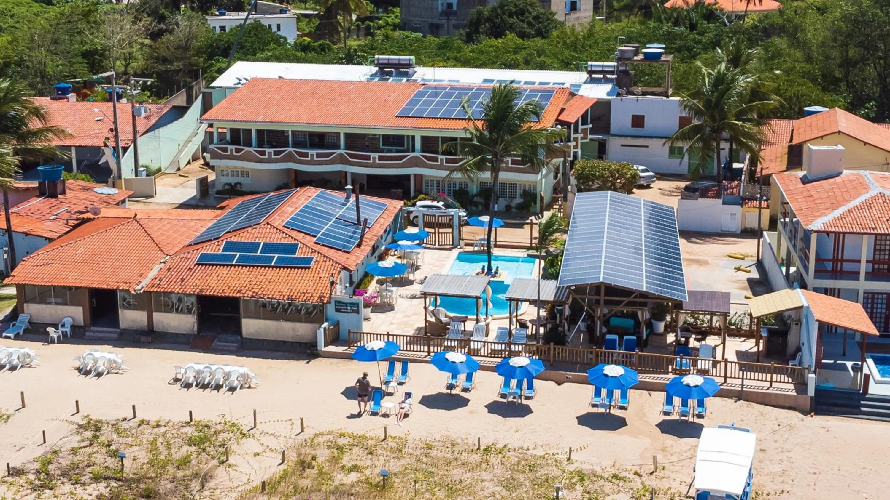 Property building in Pousada Shalom Beach