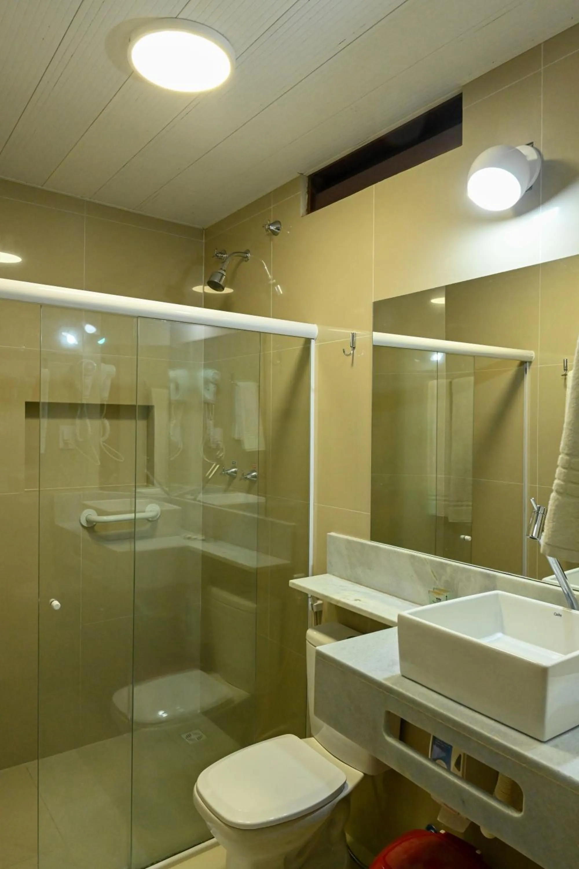 Shower in Pousada Shalom Beach