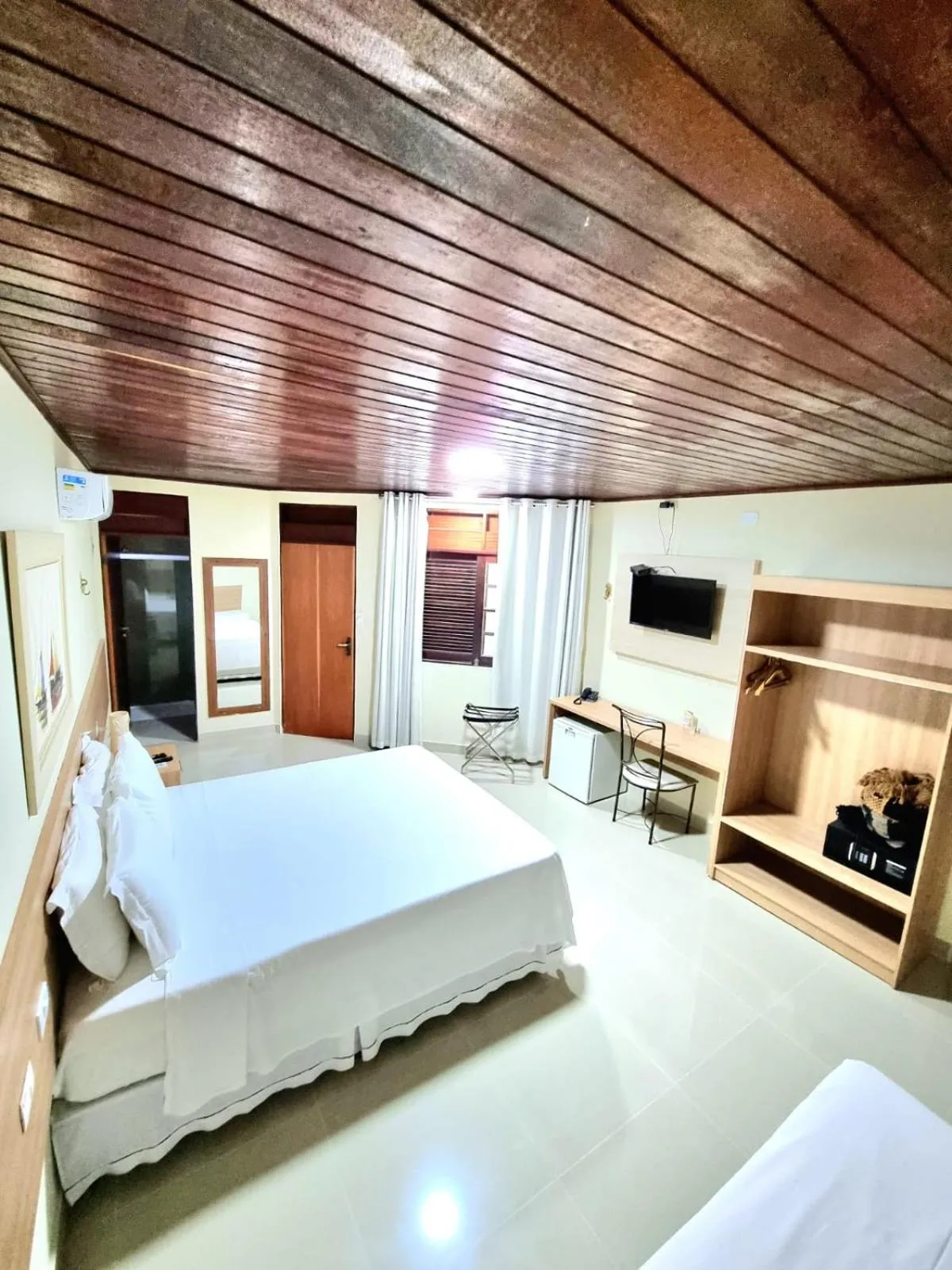 Bedroom, Bed in Pousada Shalom Beach