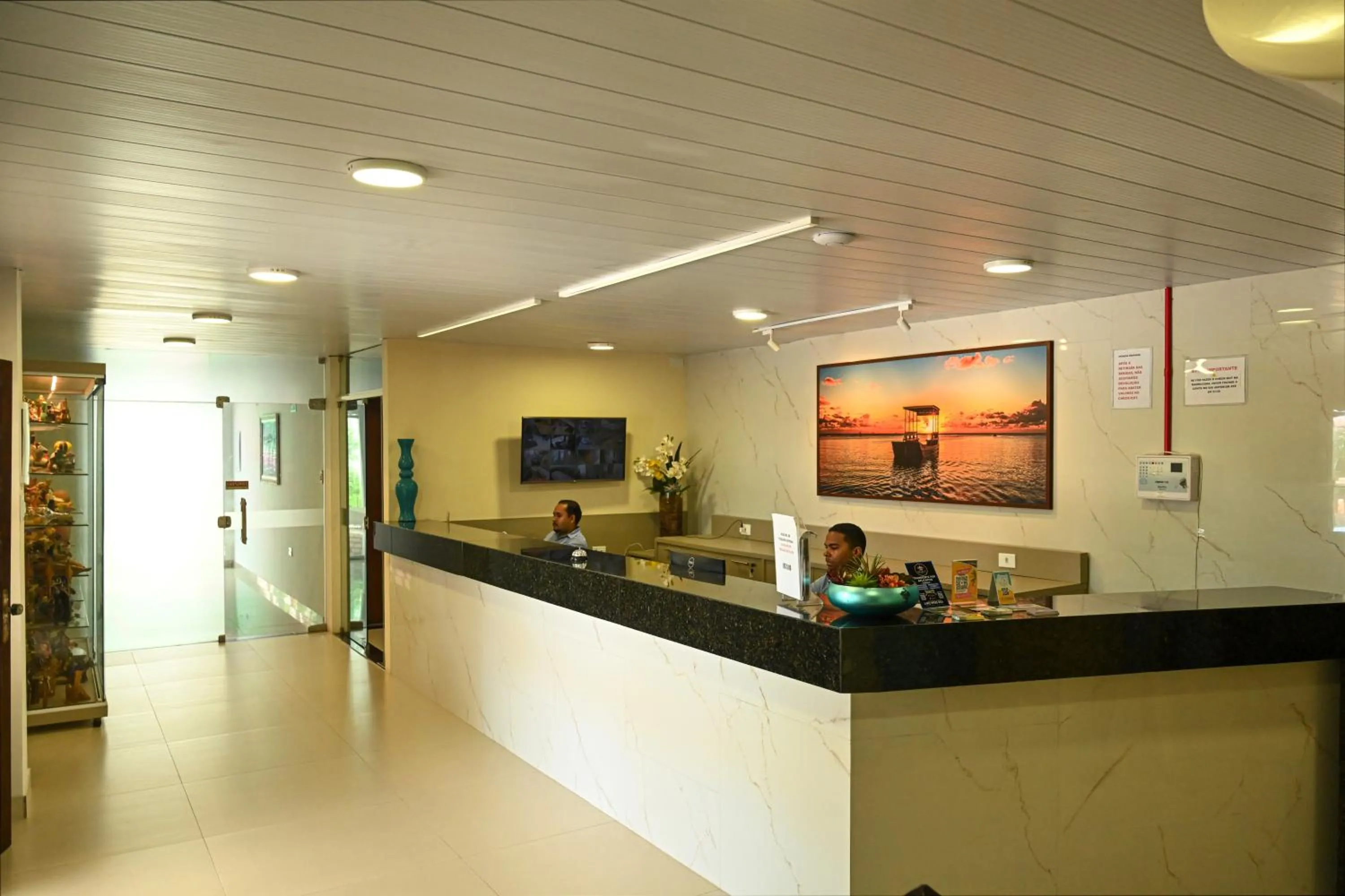Lobby or reception in Pousada Shalom Beach