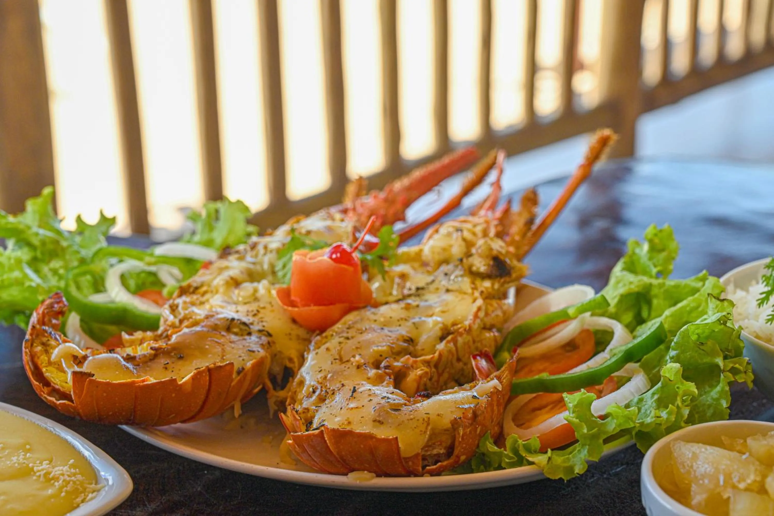 Restaurant/places to eat in Pousada Shalom Beach