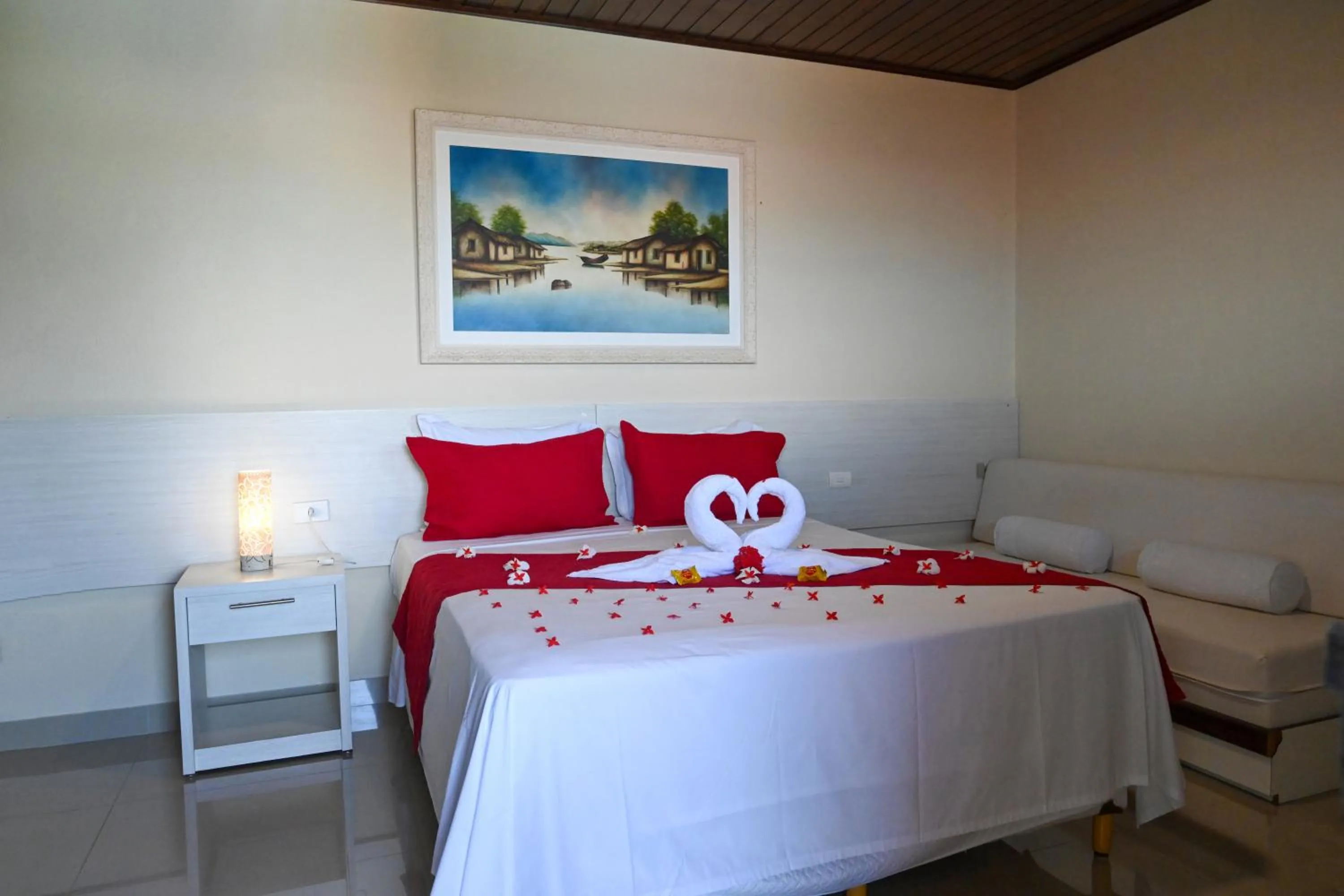 Bedroom, Bed in Pousada Shalom Beach