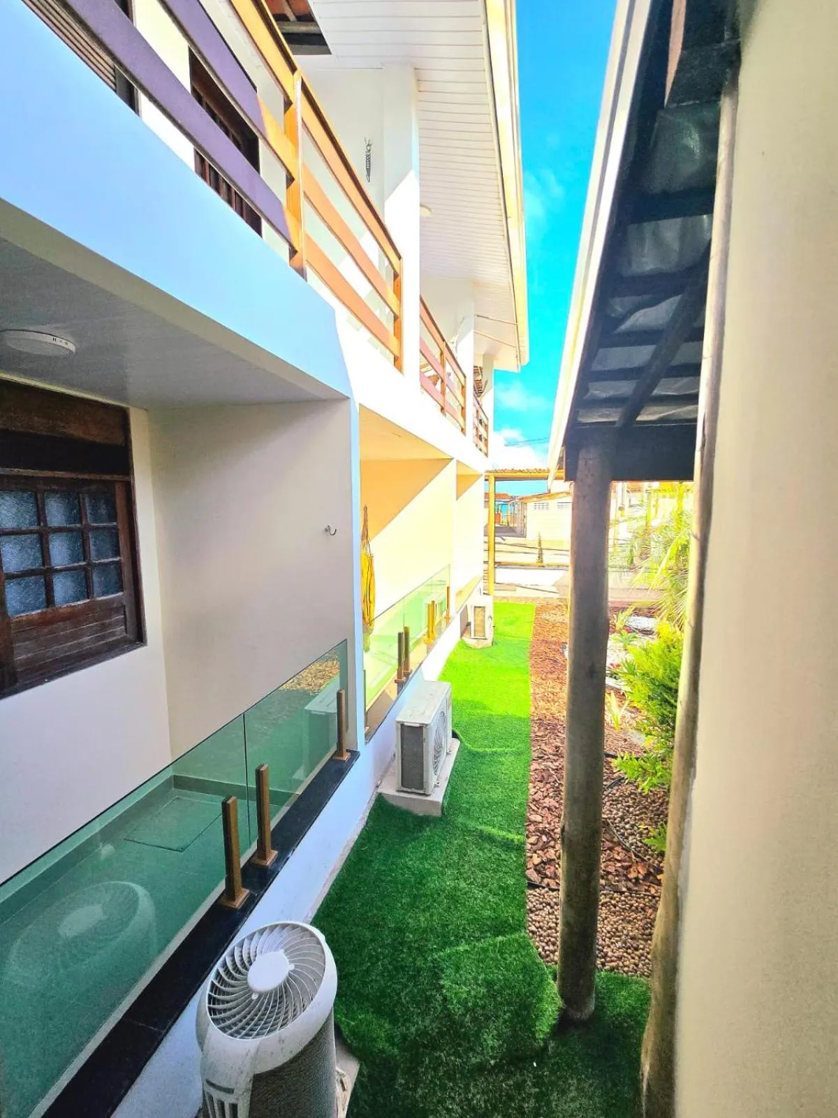 Patio in Pousada Shalom Beach