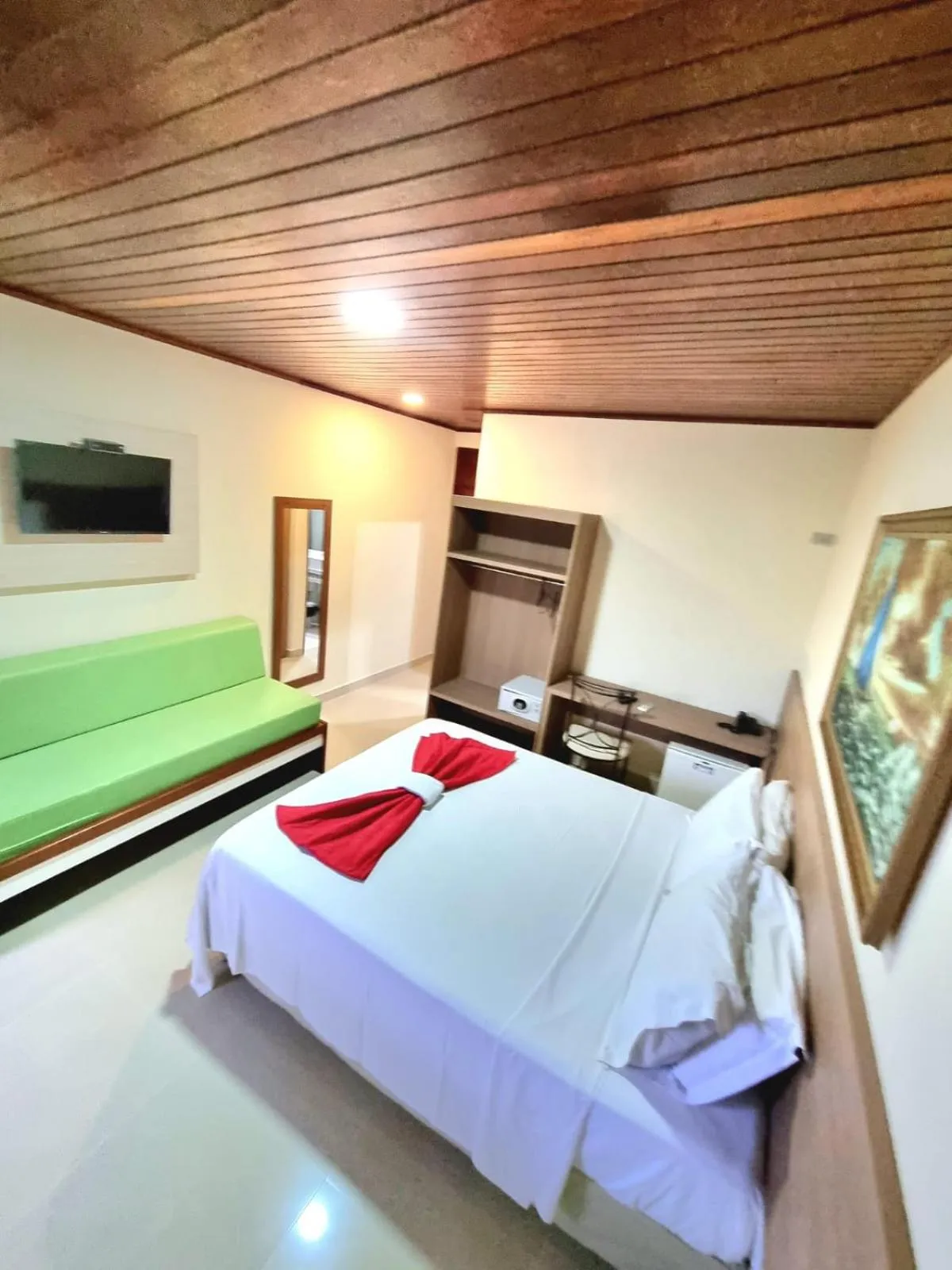 Bedroom, Bed in Pousada Shalom Beach