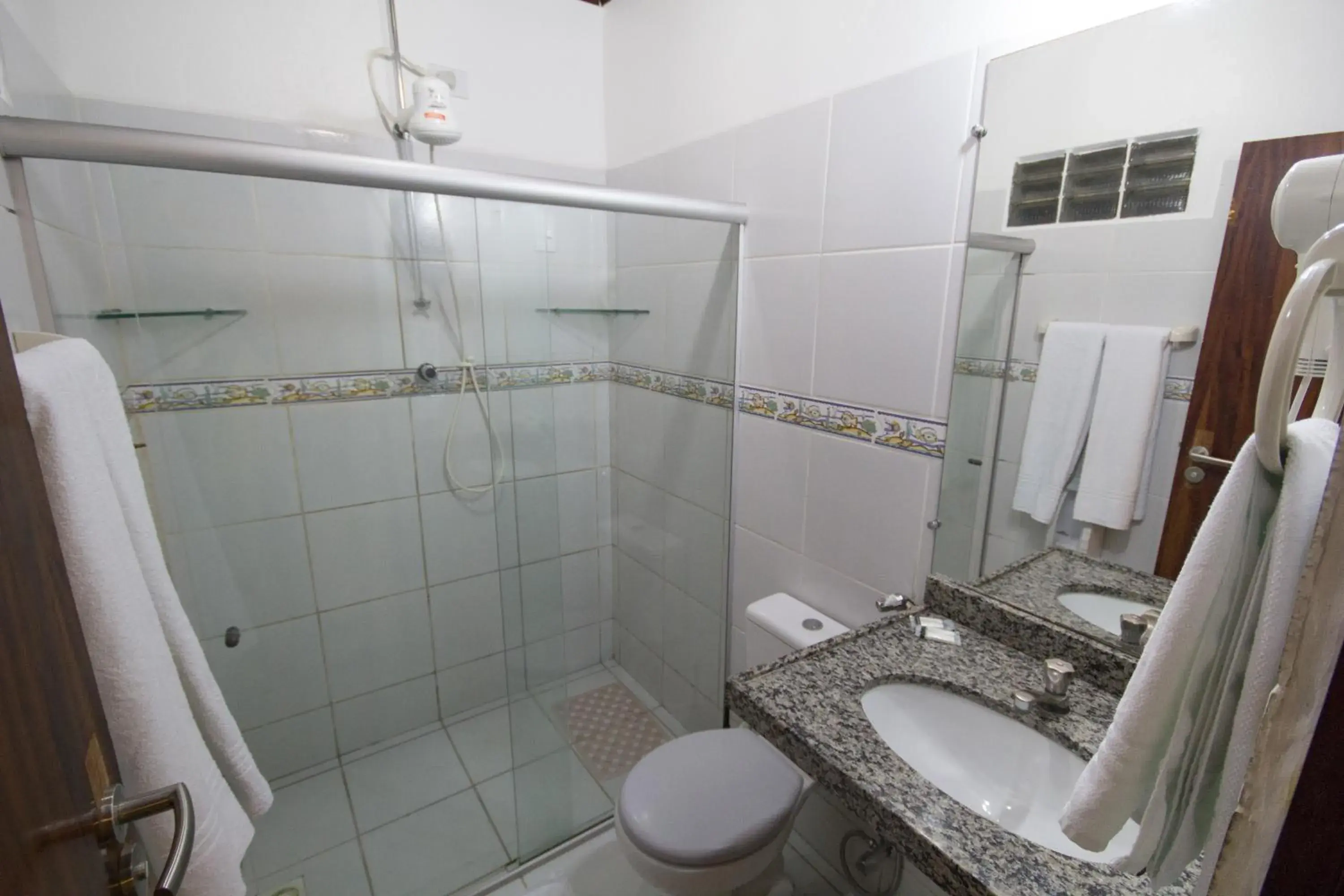 Deluxe Double Room with Sea View in Pousada Shalom Beach Deluxe Double Room with Sea View in Pousada Shalom Beach