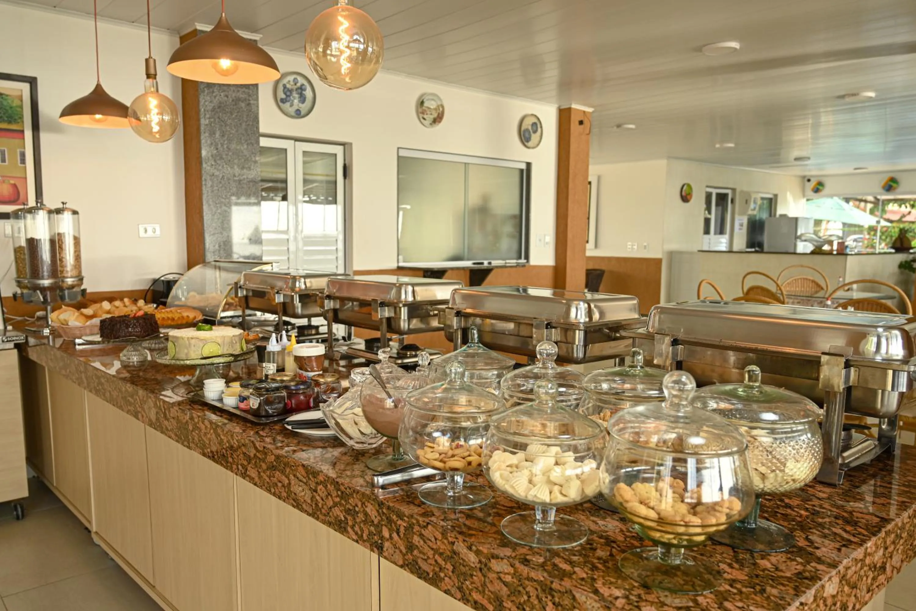 Breakfast in Pousada Shalom Beach