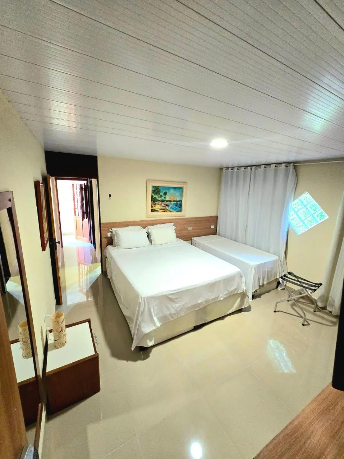 Bedroom, Bed in Pousada Shalom Beach