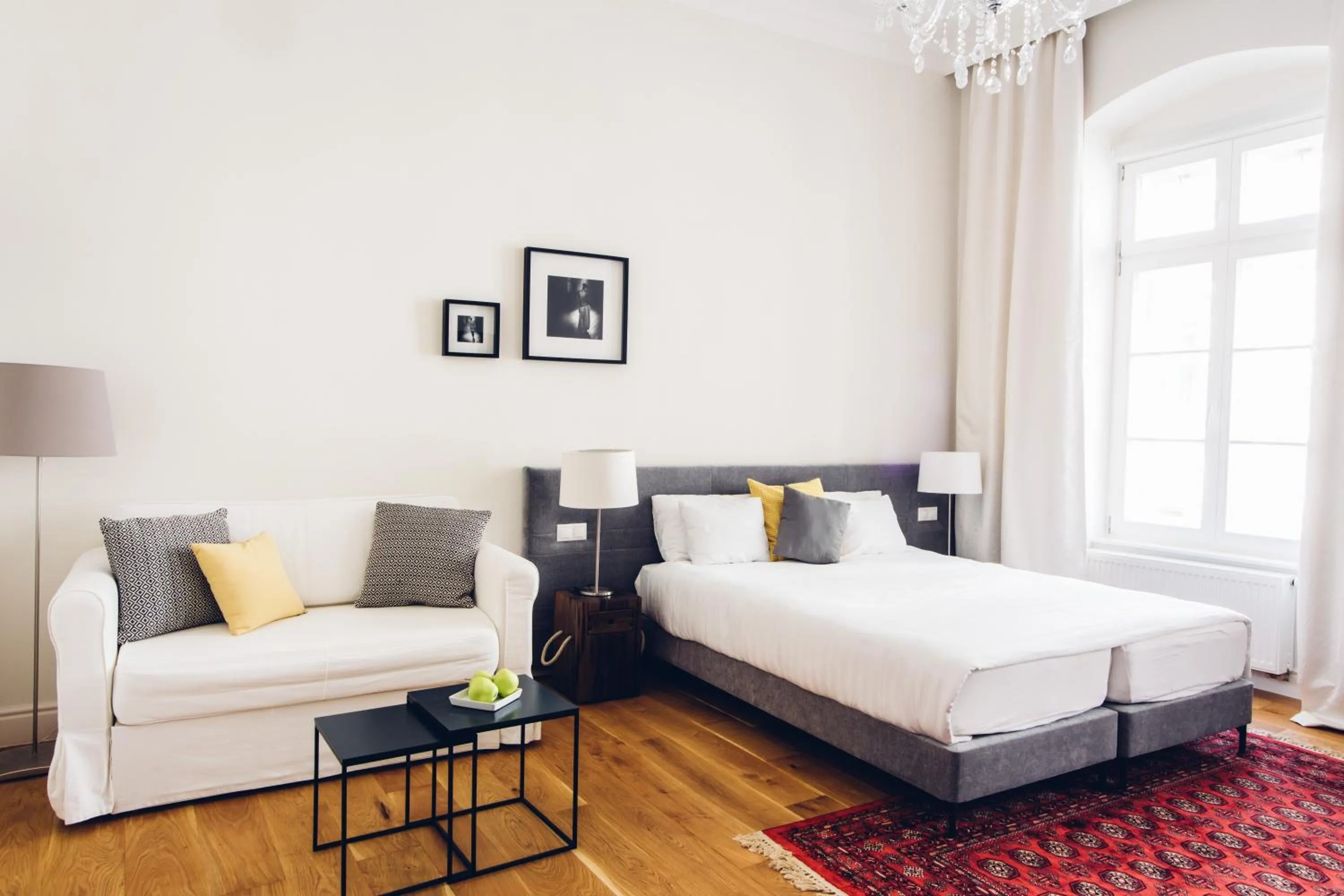 Bed in Adele Apartments