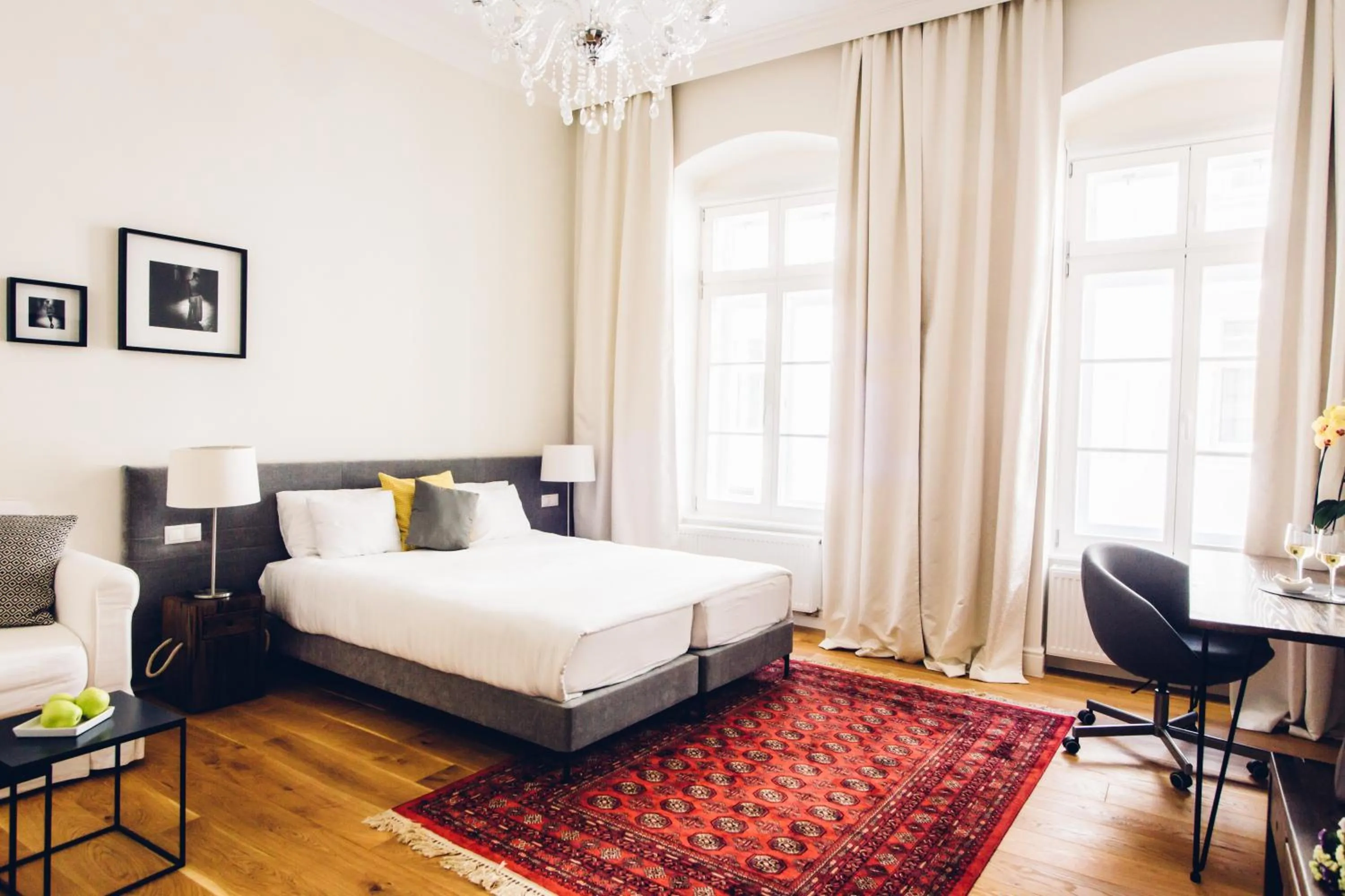 Bed in Adele Apartments