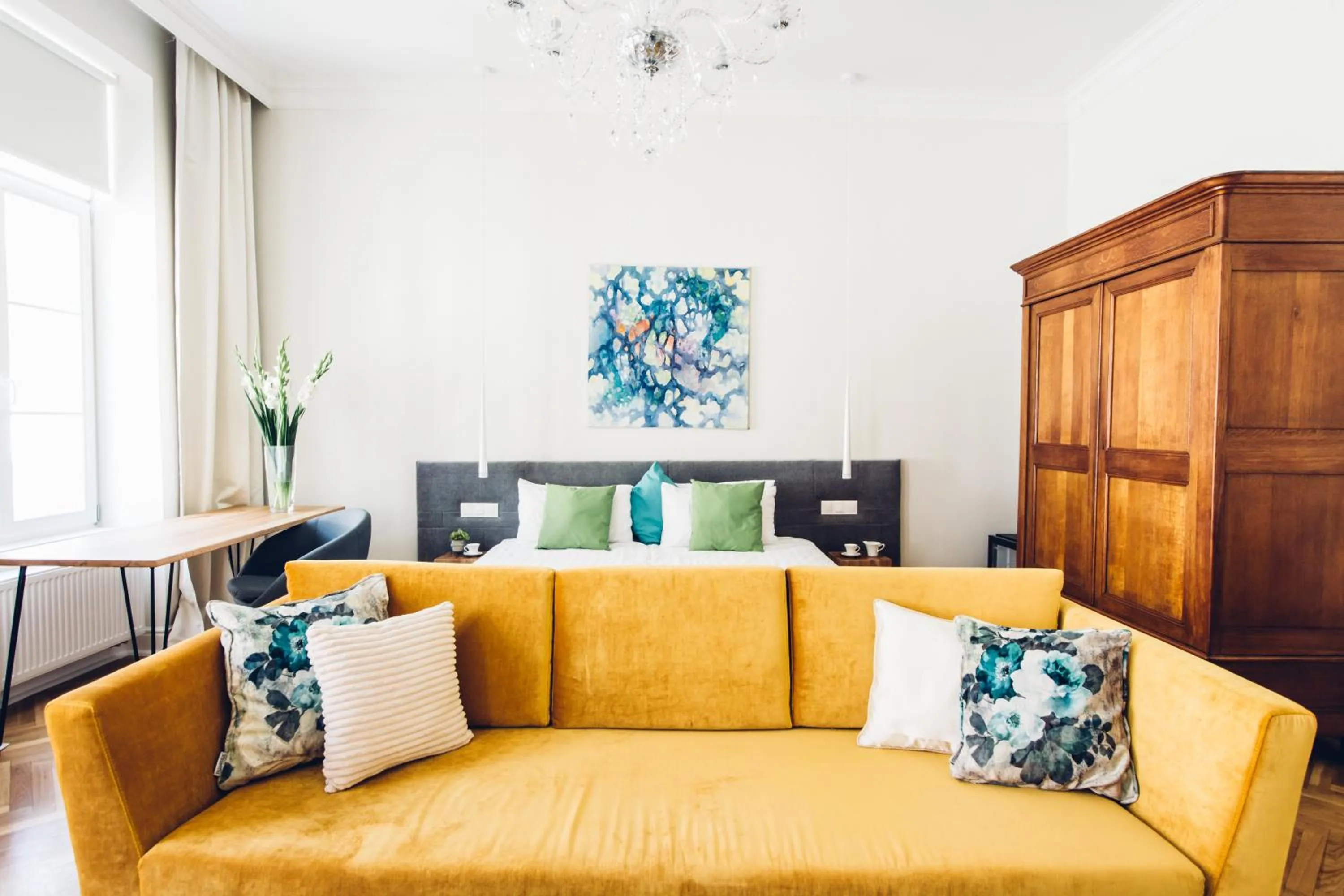 Bed in Adele Apartments