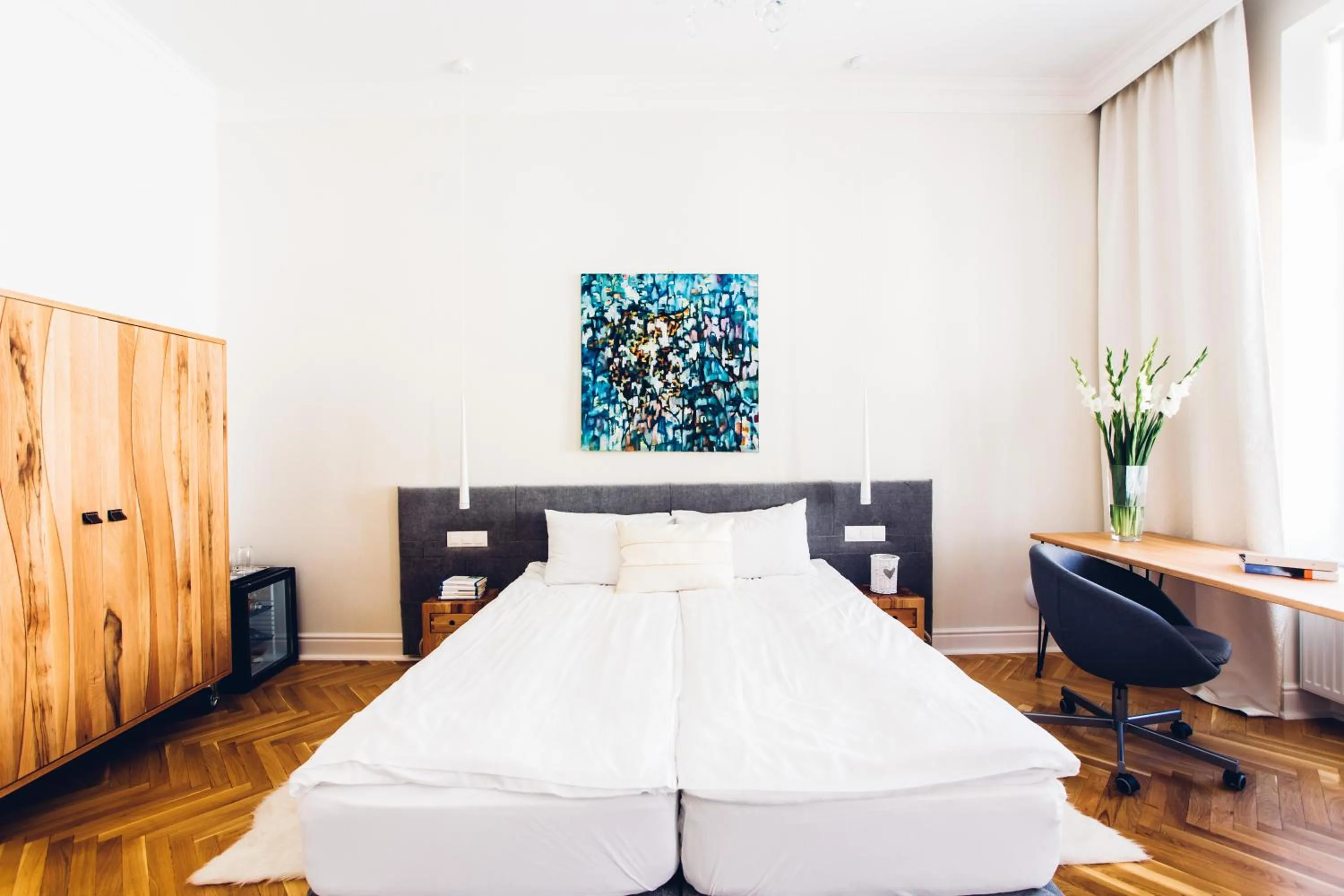 Bed in Adele Apartments