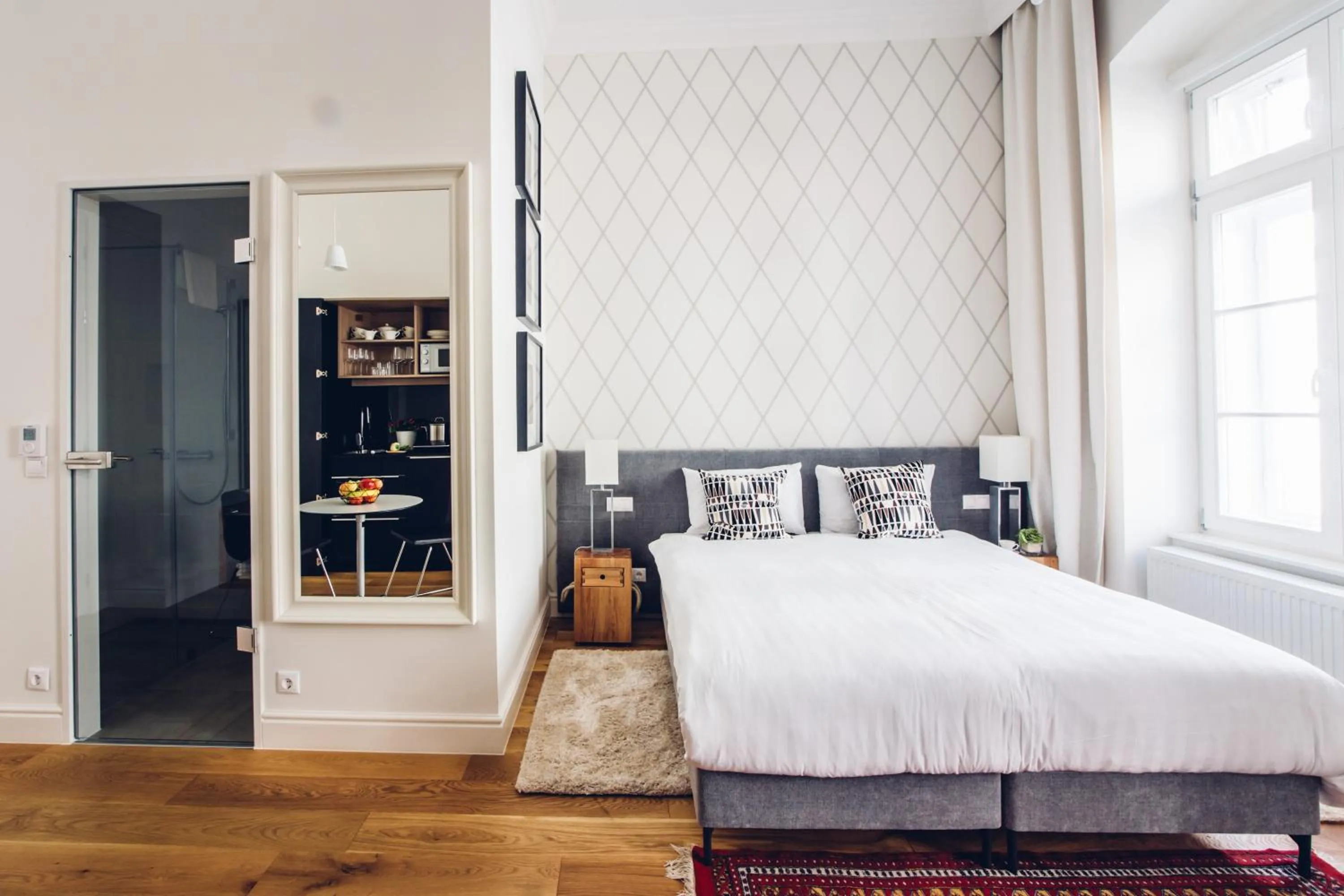 Bed in Adele Apartments