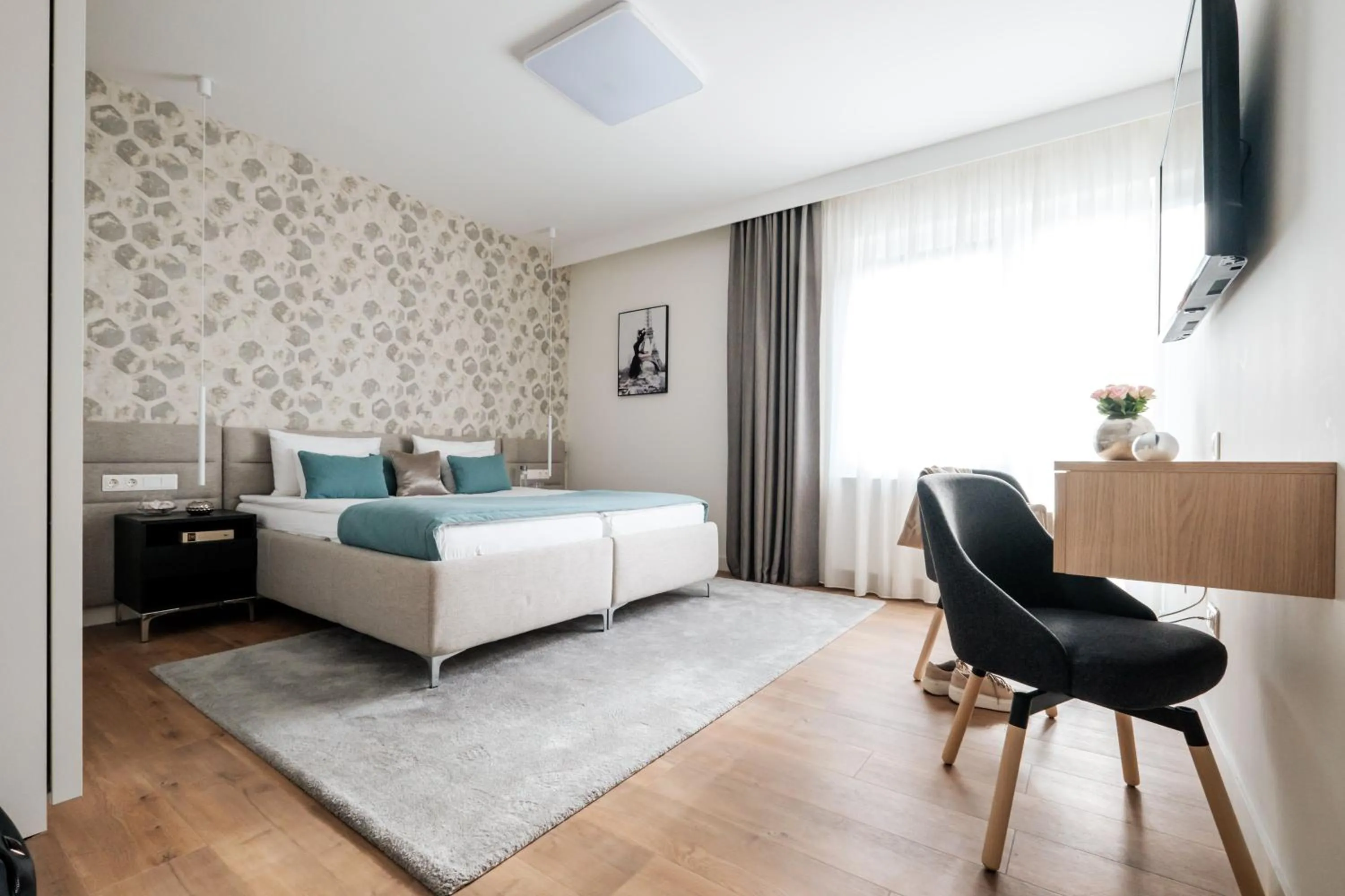 Bed in Adele Apartments