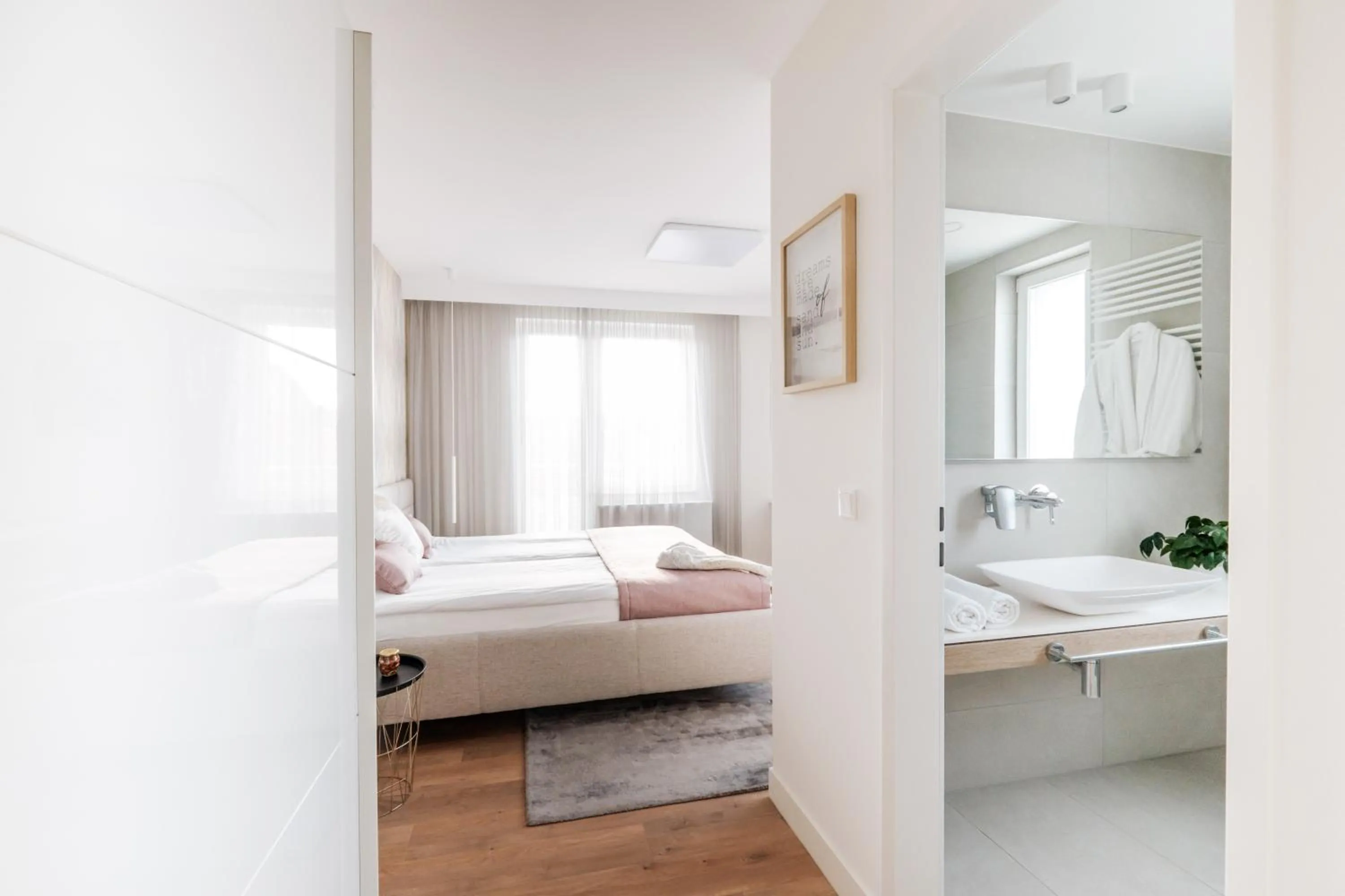 Bed in Adele Apartments