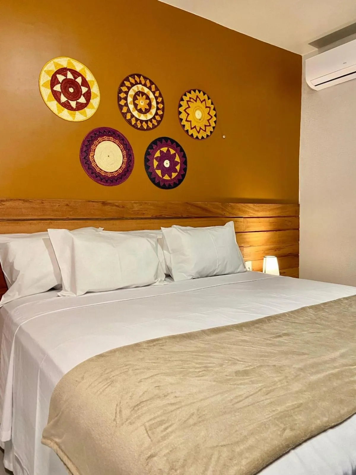 Bed in Beloalter Hotel Casa do Saulo