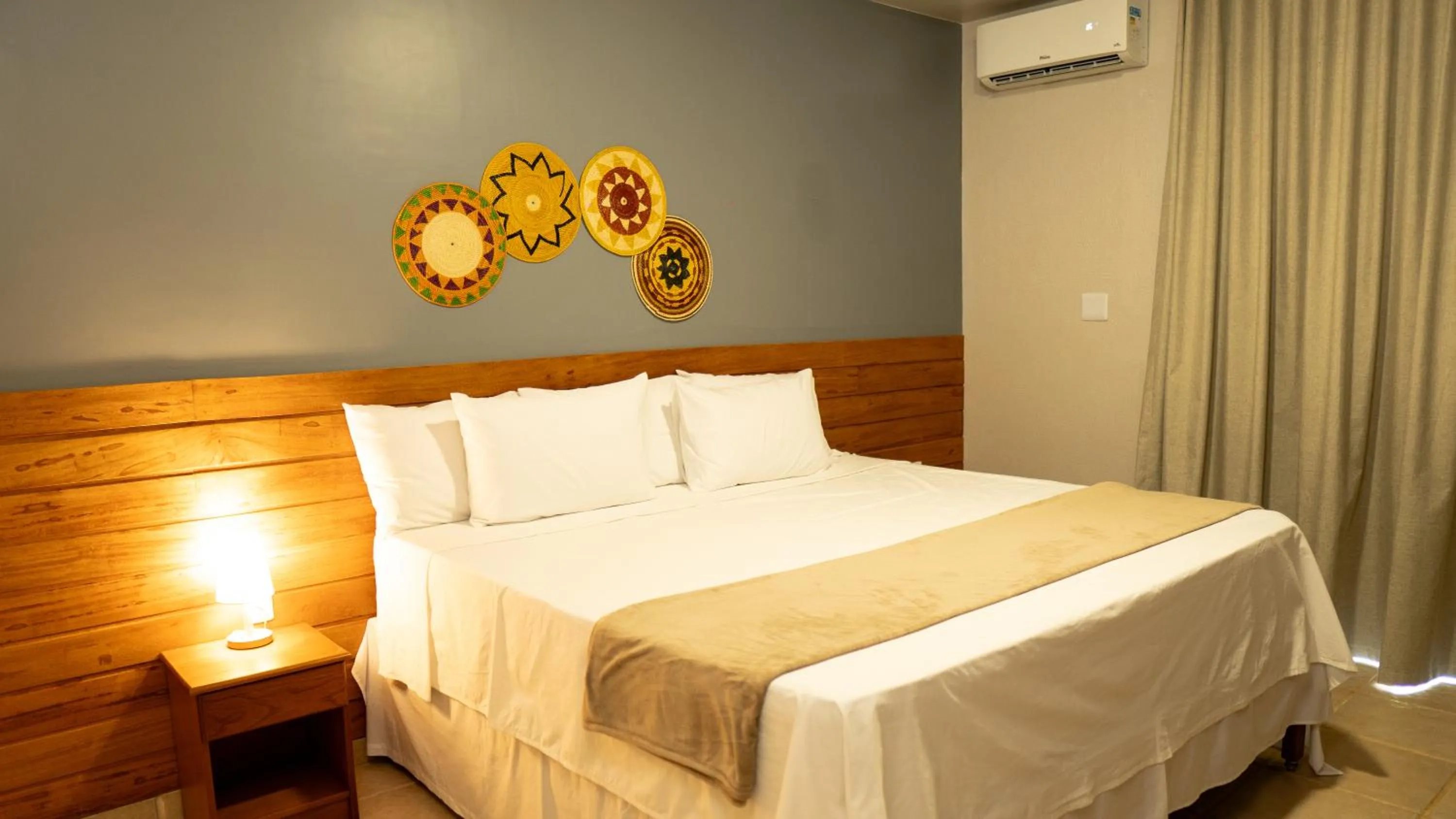 Bed in Beloalter Hotel Casa do Saulo