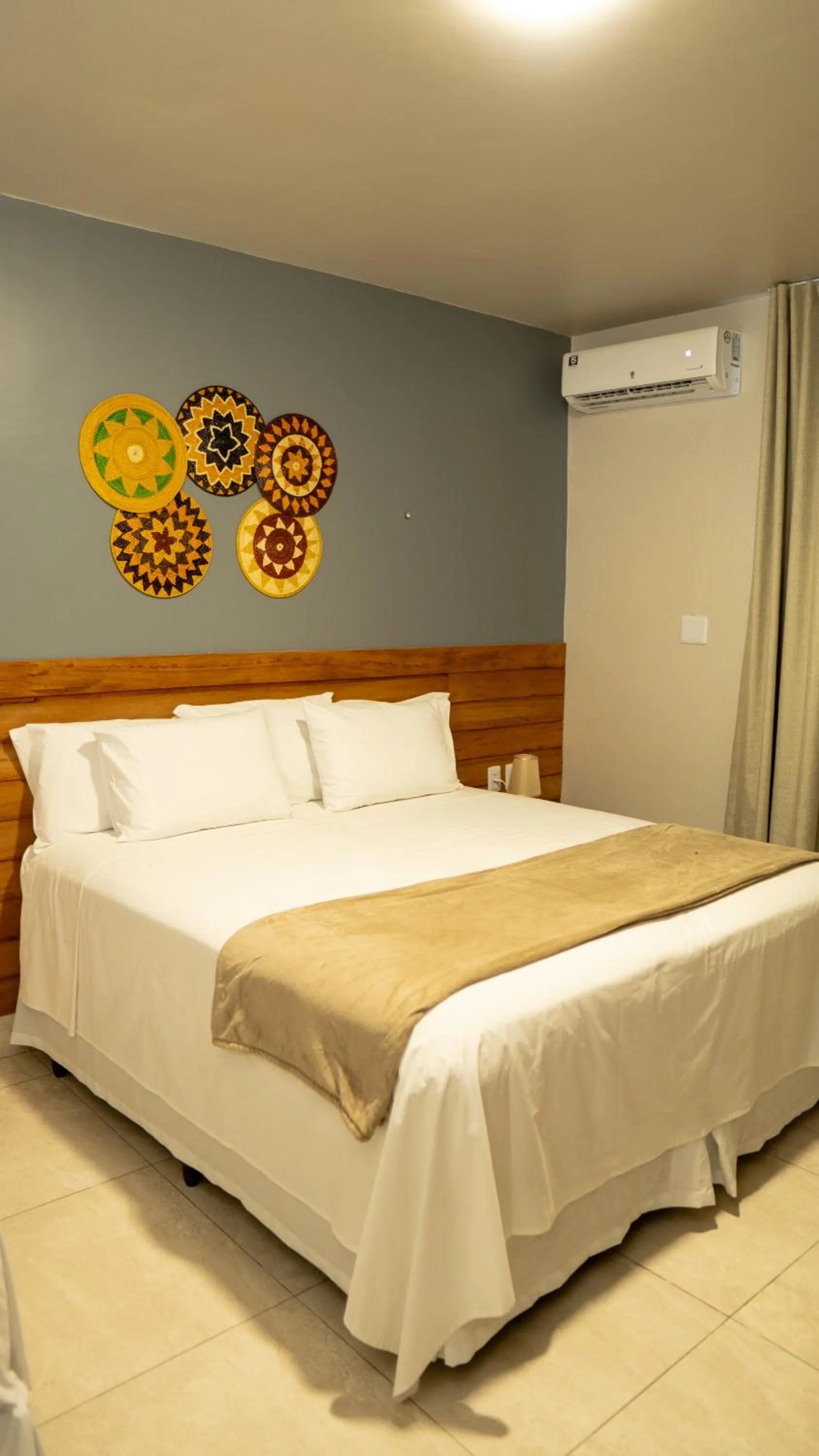 Bed in Beloalter Hotel Casa do Saulo