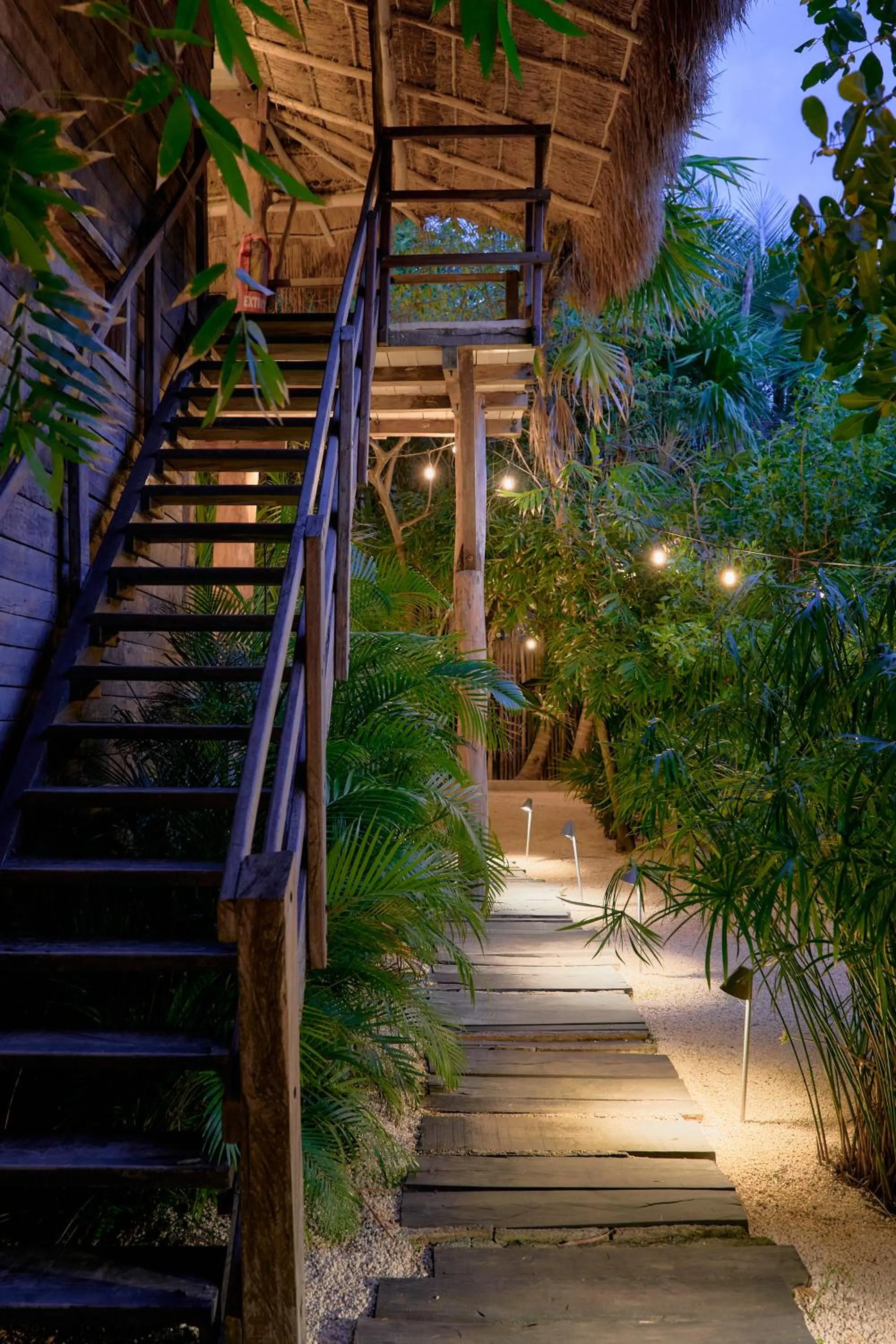 Garden view in Amor Rooms