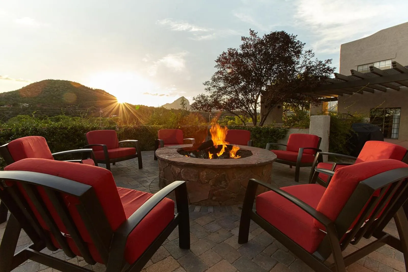Patio in Arabella Hotel Sedona