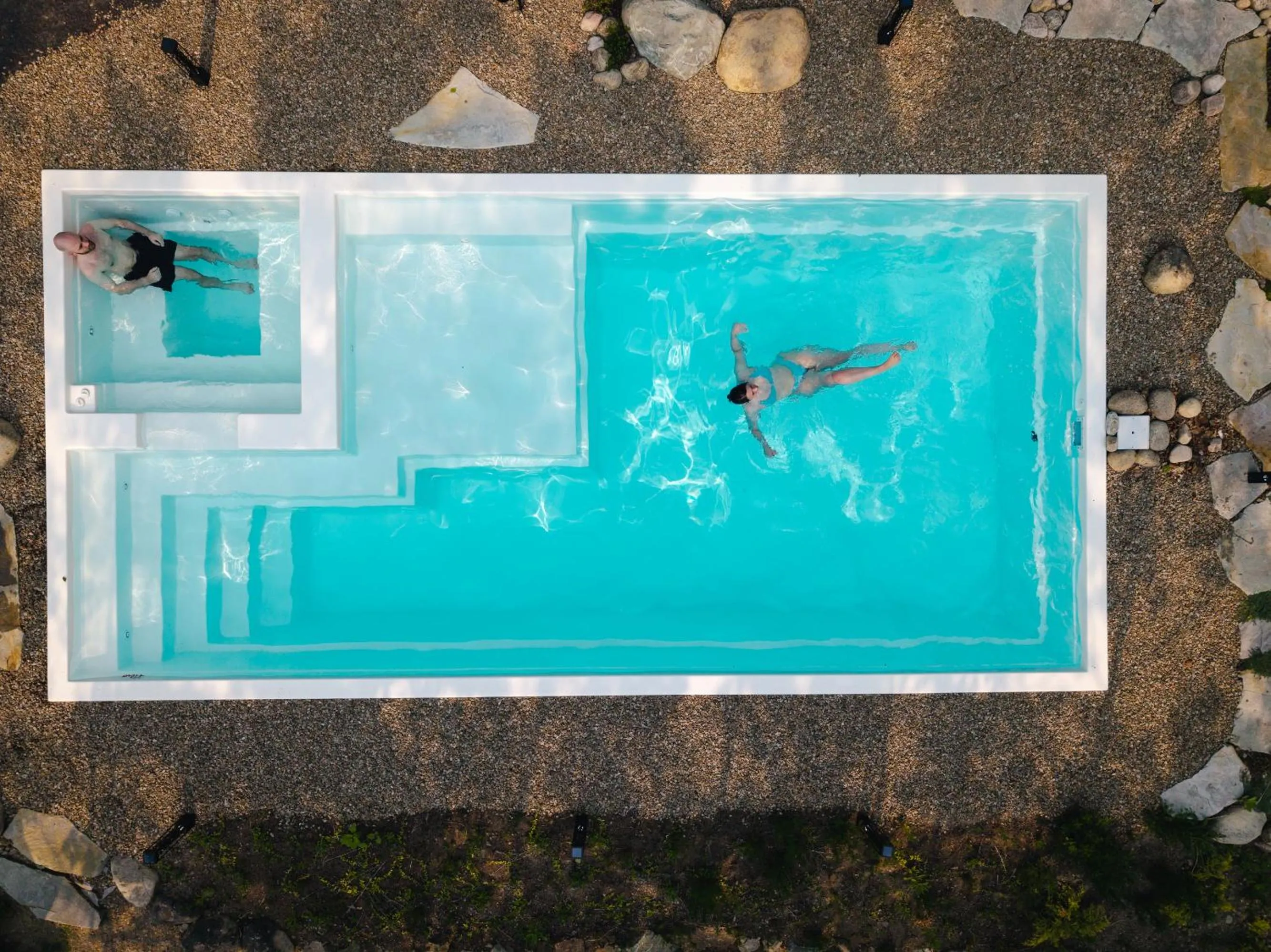 Swimming pool in Le Relais des Hautes Gorges