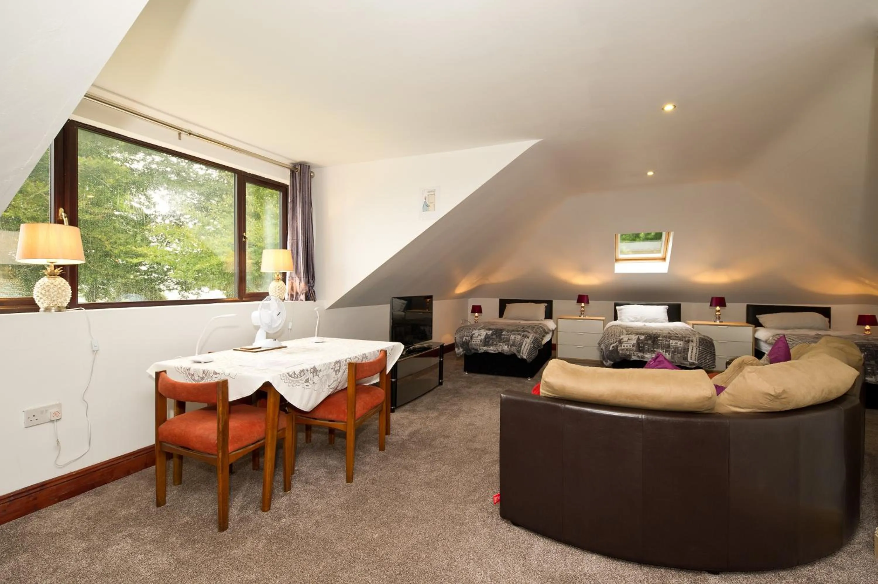 Bed in Moorepark West House