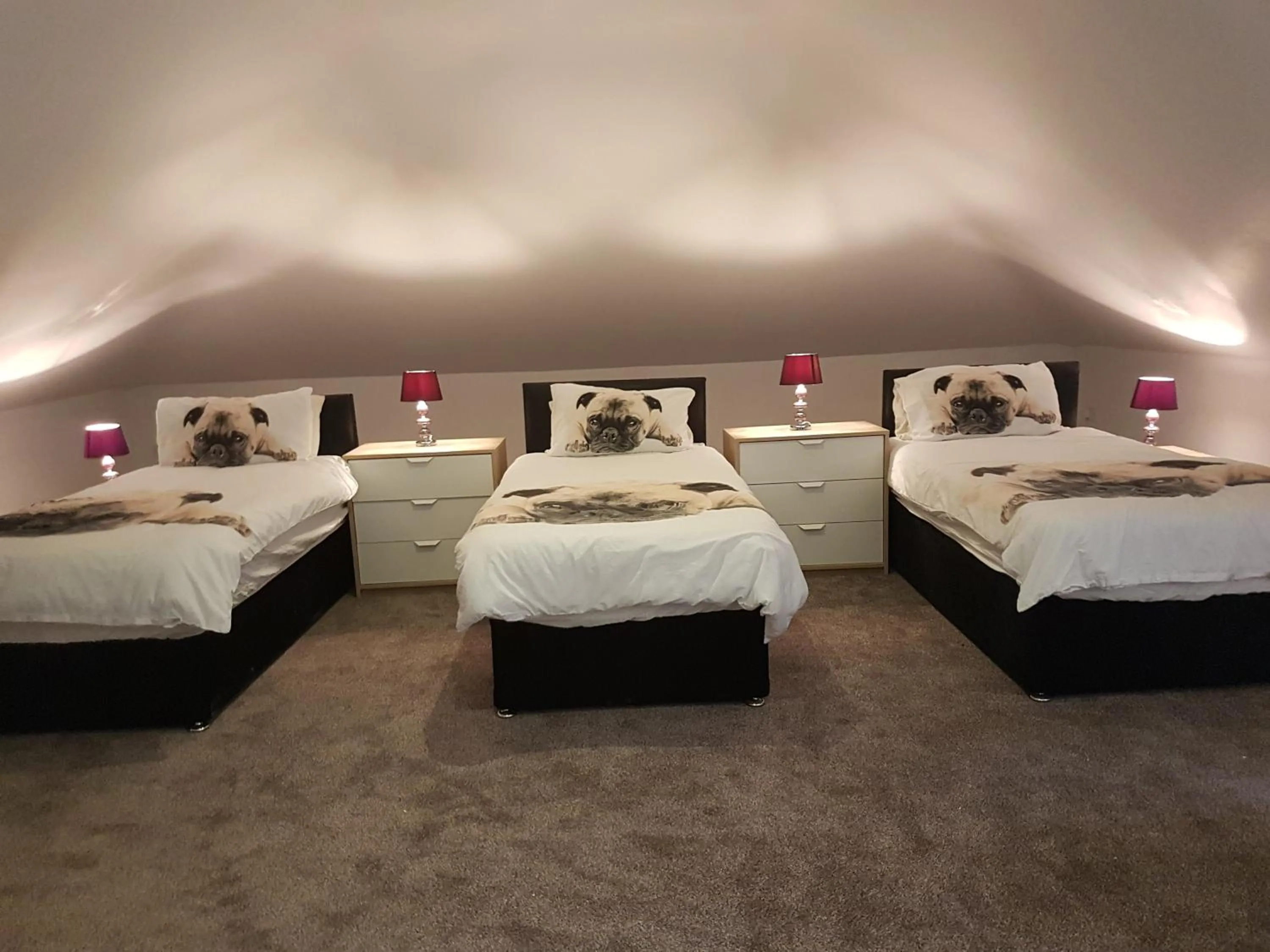 Bed in Moorepark West House